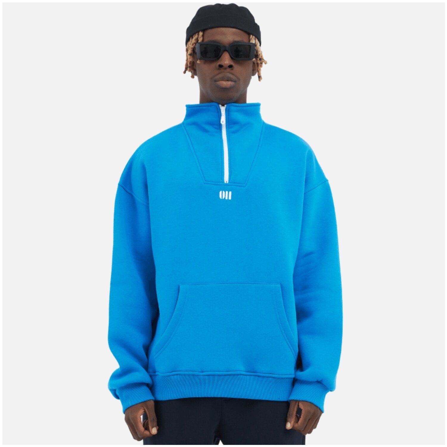 Hoodie Zipper Drop Shoulder Hoodie "UNLIMITED" 320gsm