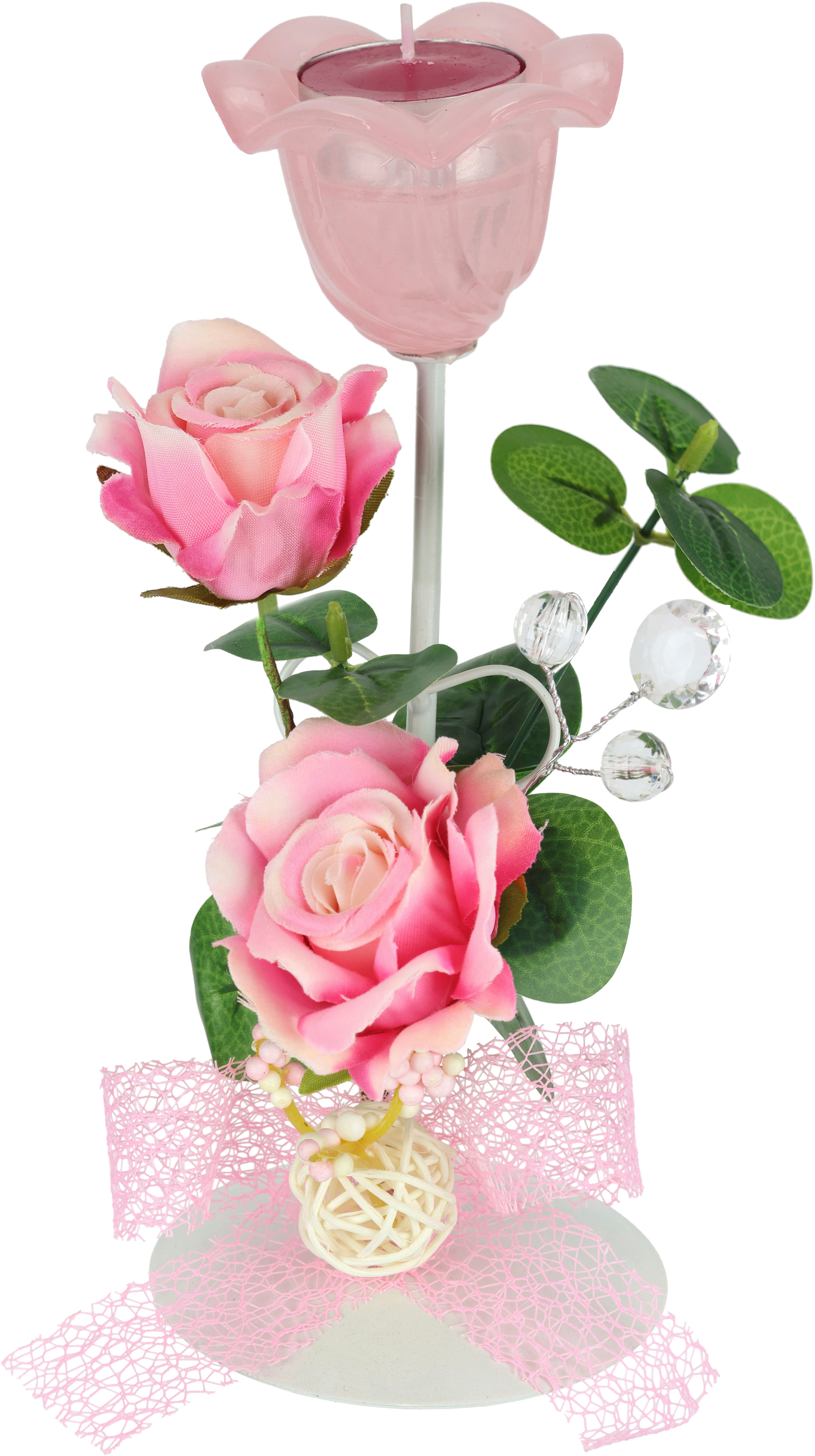 I.GE.A. Teelichthalter Teelichthalter 'Rosen' (1 St), günstig online kaufen