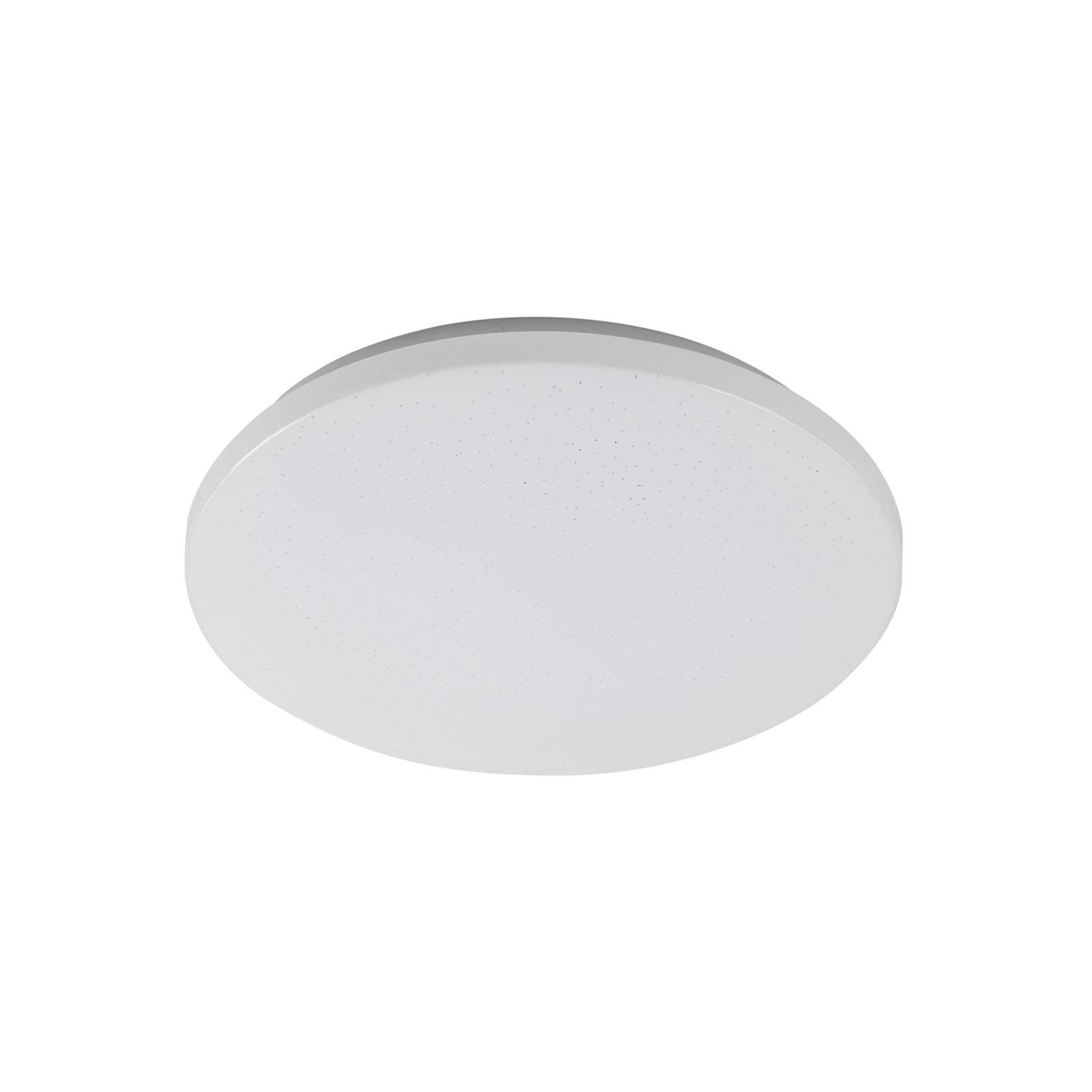 Lindby Deckenleuchten Astera, LED, Kunststoff Weiß warmweiß IP44, LED 18 W gesamt, warmweiß