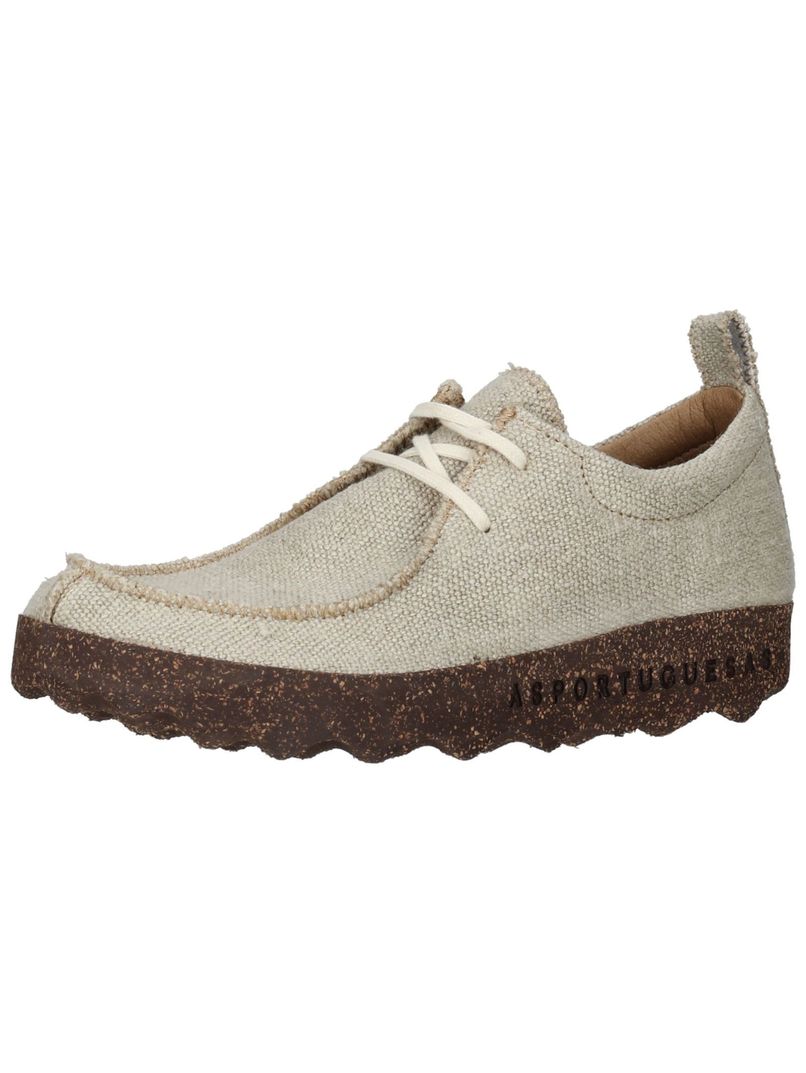 Asportuguesas Halbschuhe Naturfaser . Schnürschuh