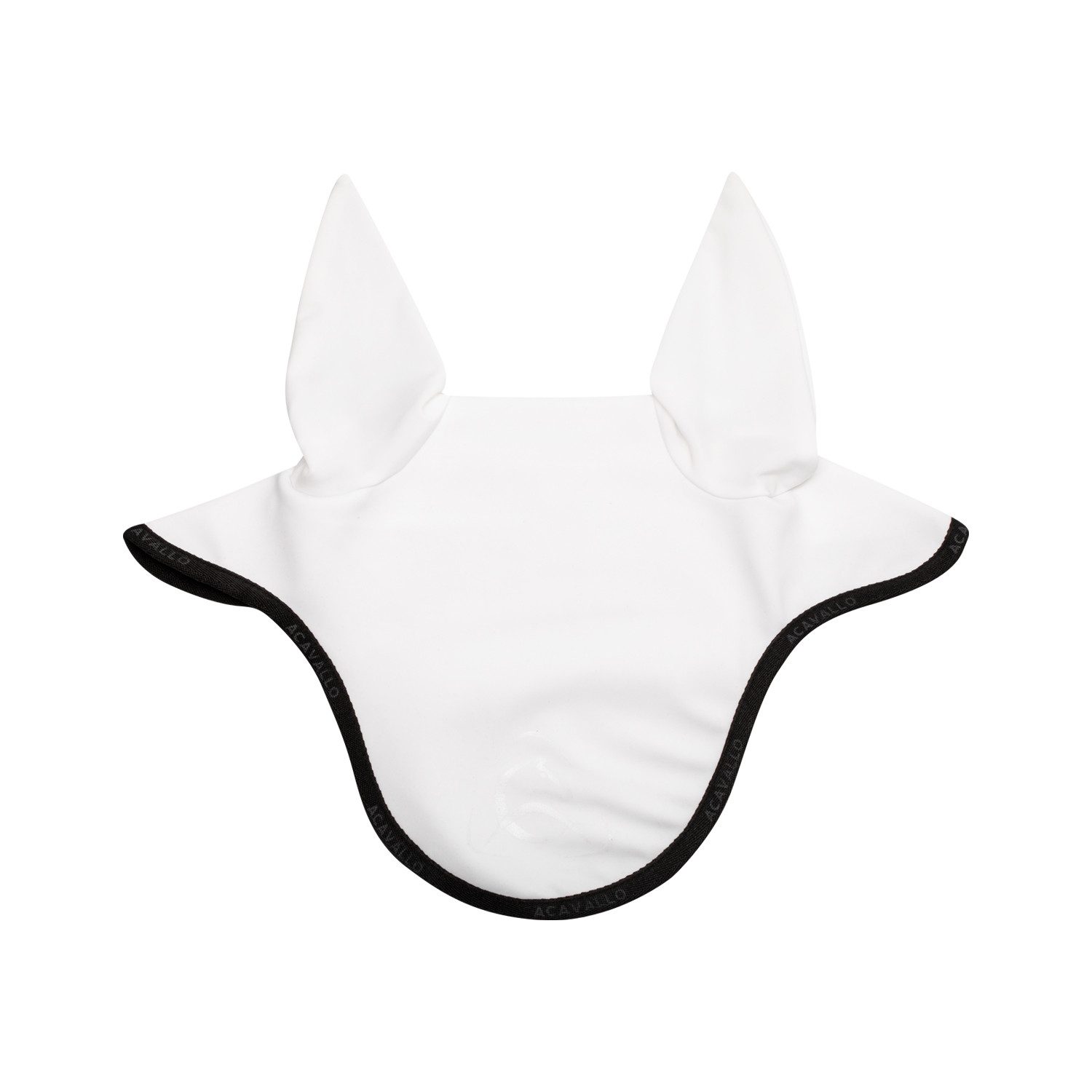 Acavallo Fliegenhaube Acavallo Lykra Fliegenohren mit Silikon Logo