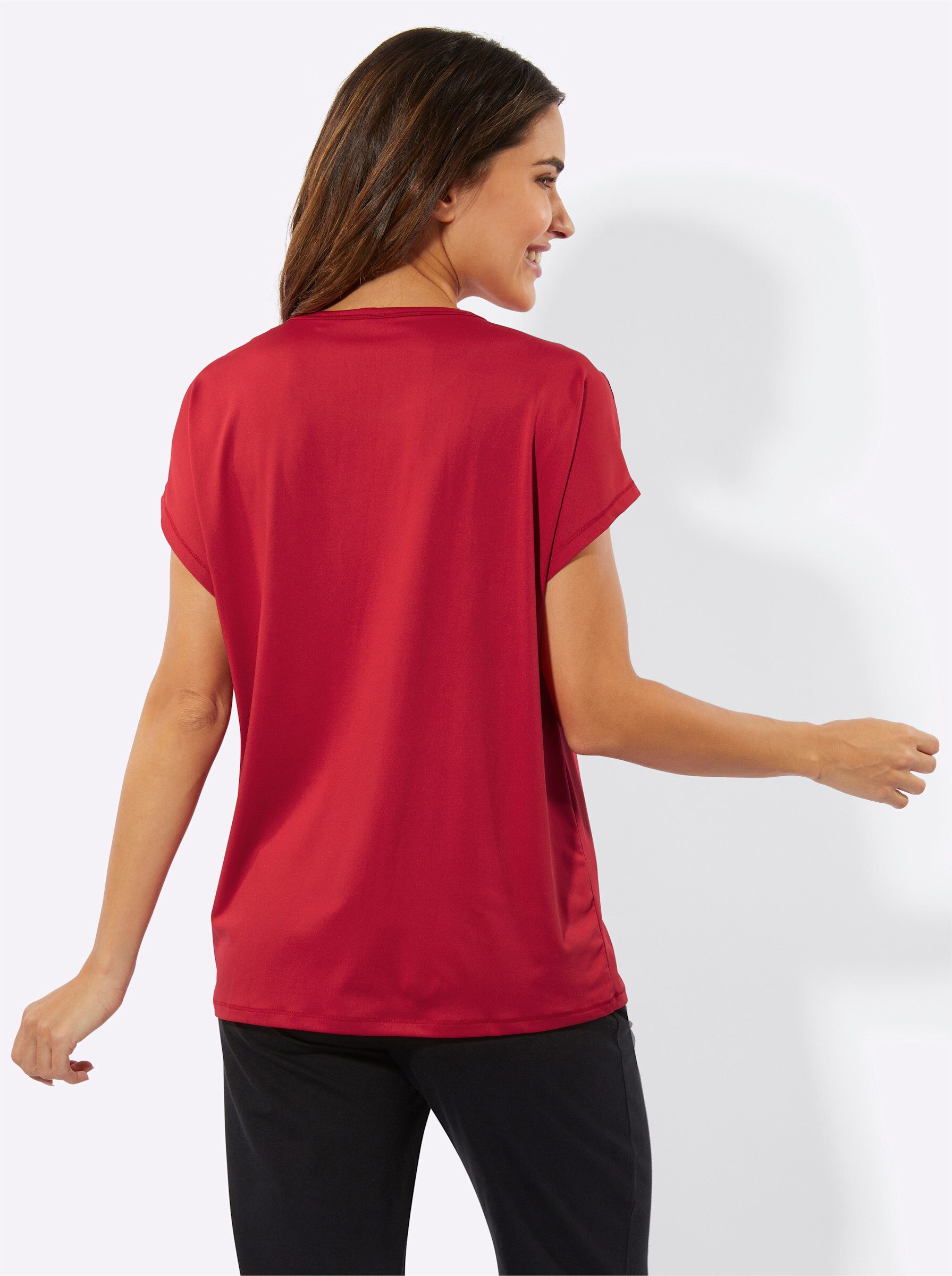 Sieh an! Trainingsshirt Rundhalsshirt günstig online kaufen