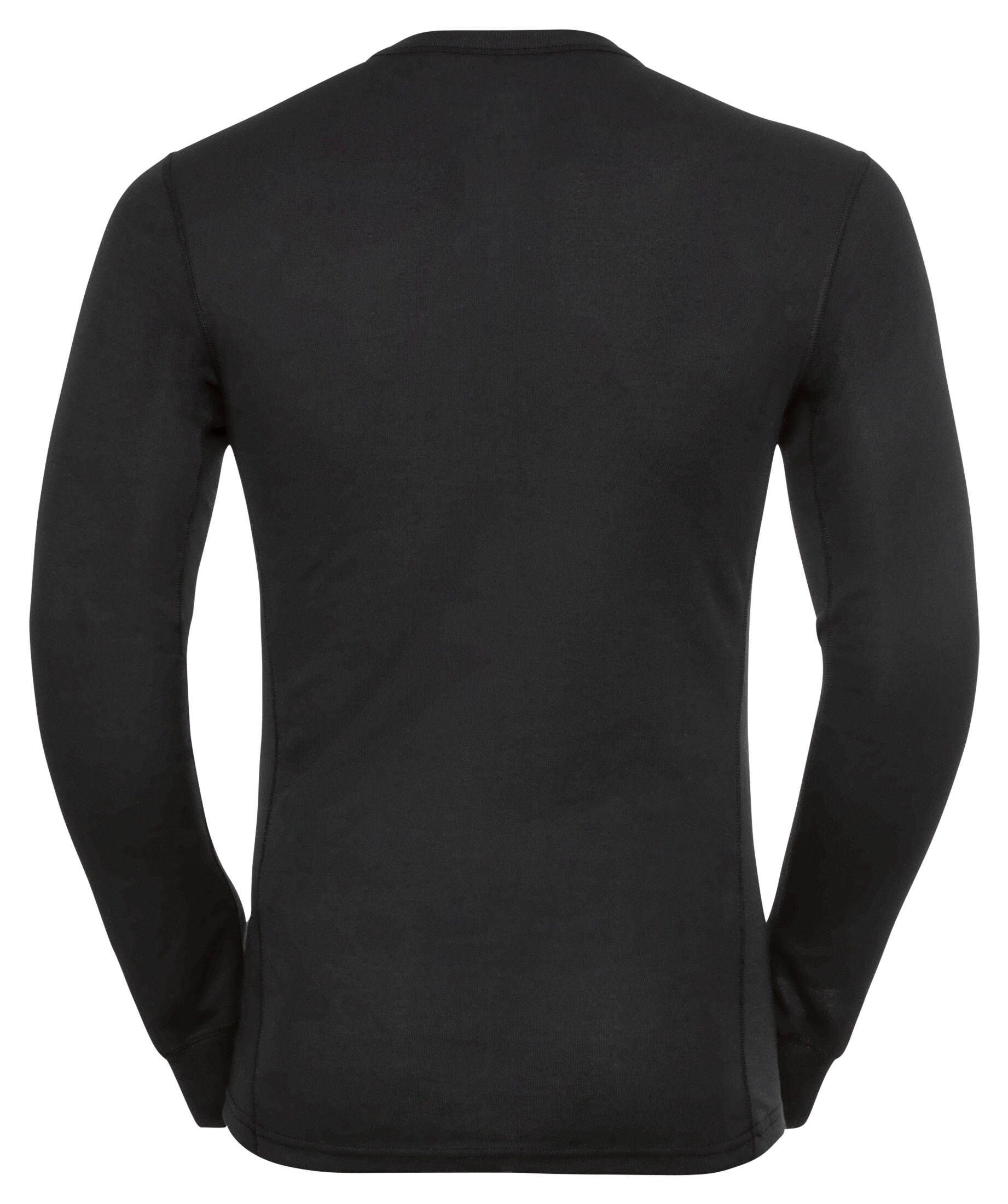 (200) schwarz Herren Odlo WARM Funktionsunterhemd Baselayer (1-St) ACTIVE