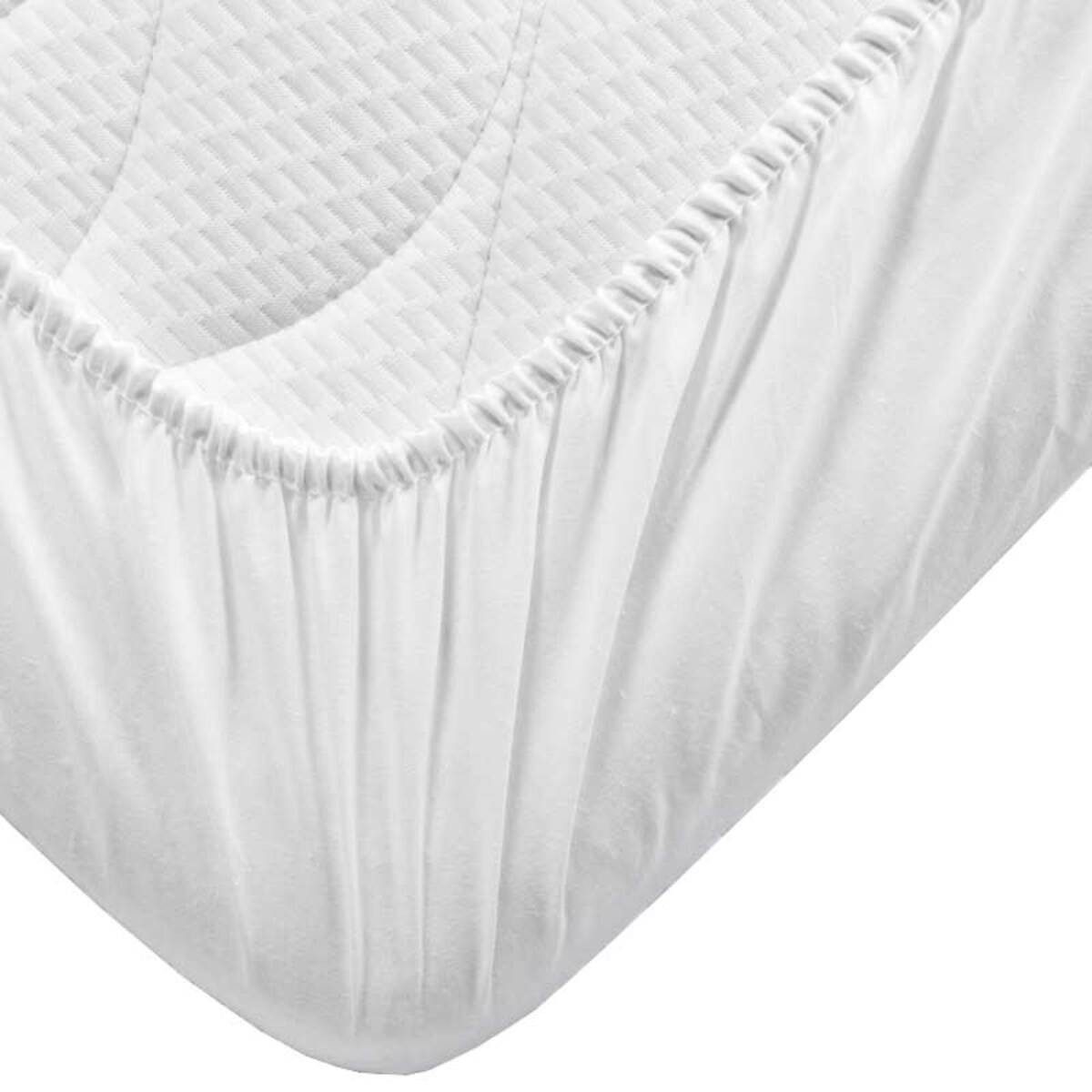 Dormisette Spannbettlaken Premium, Baumwollflanell, Gummizug: rundum, (1 Stück), atmungsaktiv und wasserdicht