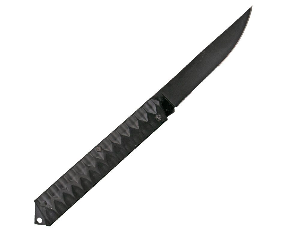 Third Taschenmesser Amont Taschenmesser, brünierter Stahlgriff und Klinge, 420er Stahl, Sc, (1 St), schwarz brüniert