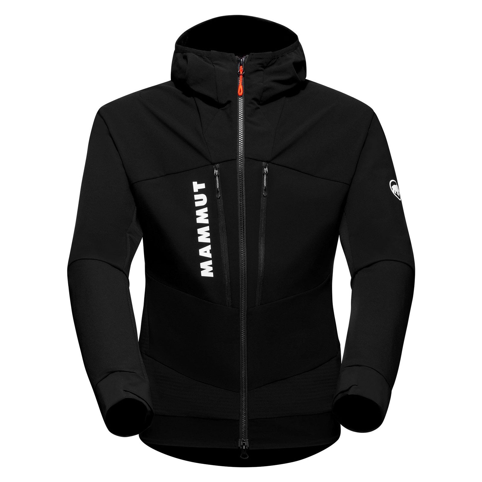 Mammut Softshelljacke Aenergy SO Hybrid Hooded Jacket mit angepassten Belastungszonen