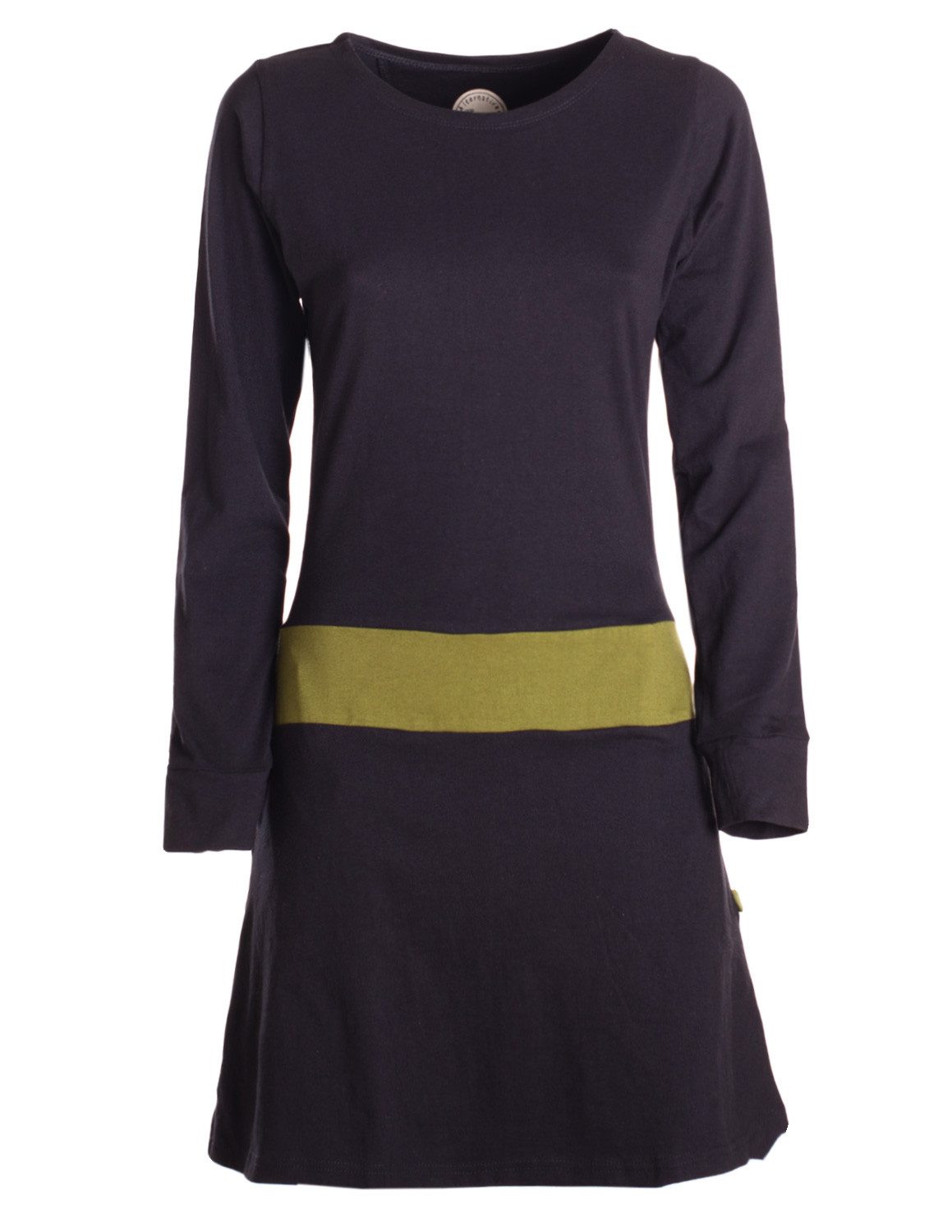 Vishes Jerseykleid Damen A-Linie Kleid Baumwolle günstig online kaufen