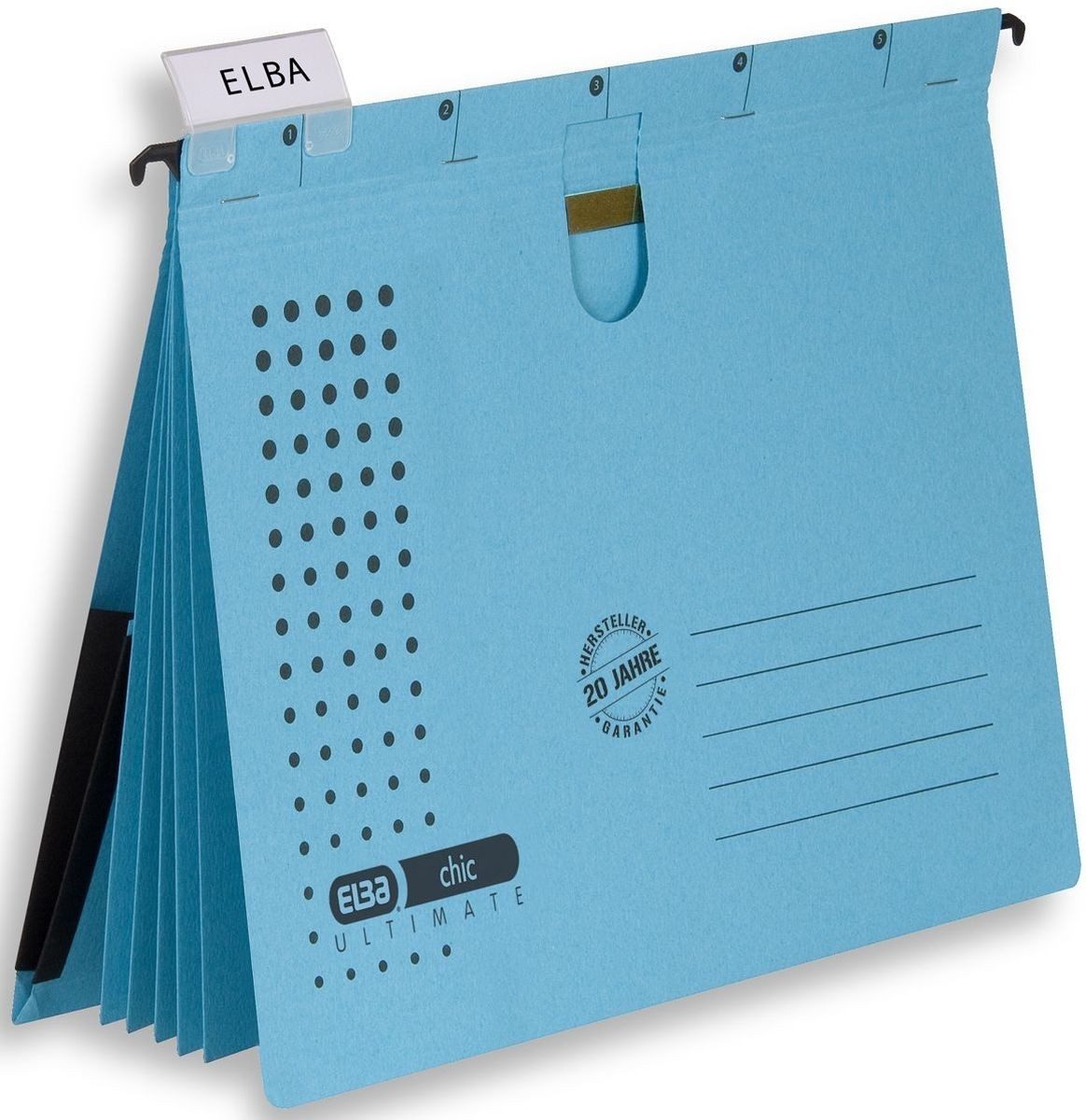 ELBA Hefter Organisationshängehefter chic Ultimate VE=5 Stück blau