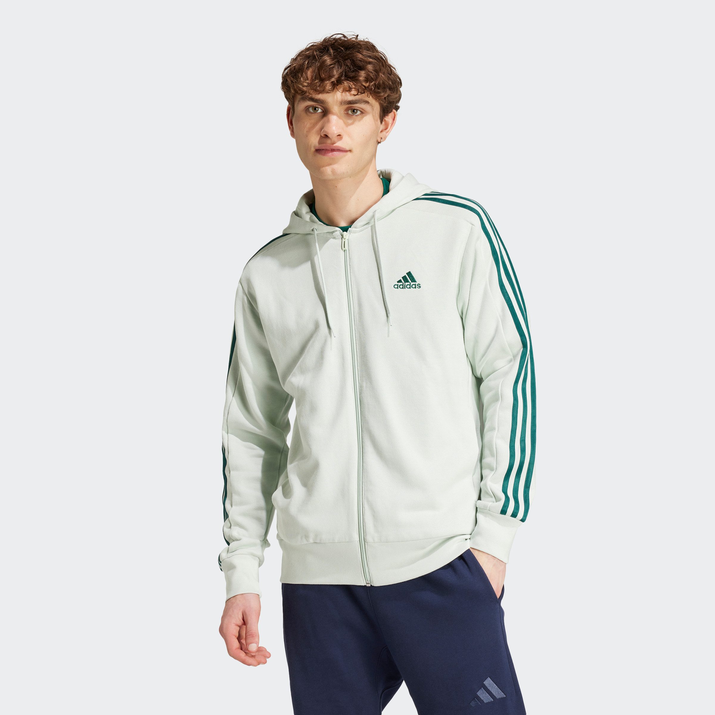 adidas Sportswear Kapuzensweatjacke M 3S FT FZ HD (1-tlg)