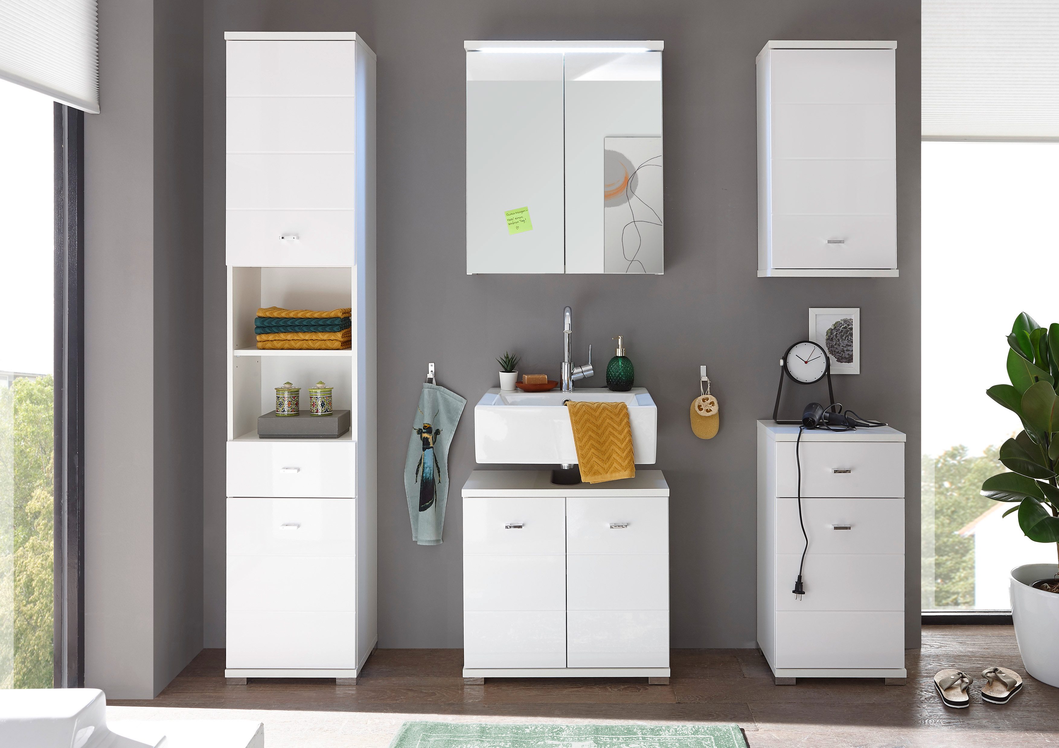 BASIC by Balculina Waschbeckenunterschrank Pool, Badezimmerschrank günstig online kaufen