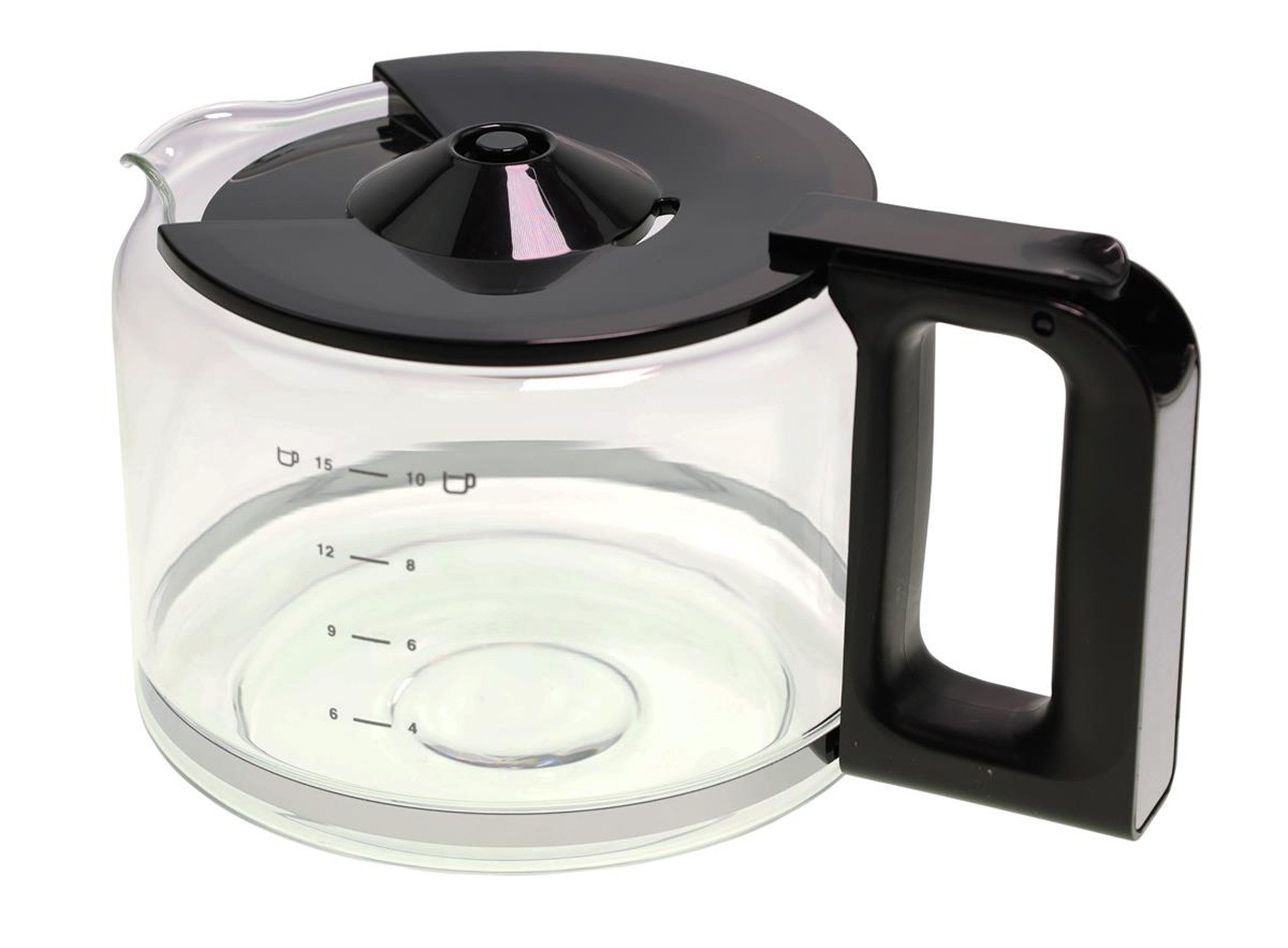 Krups Kaffeekanne Krups SS-208882 Glaskanne für KM760D Aroma Partner Filterkaffeemaschin