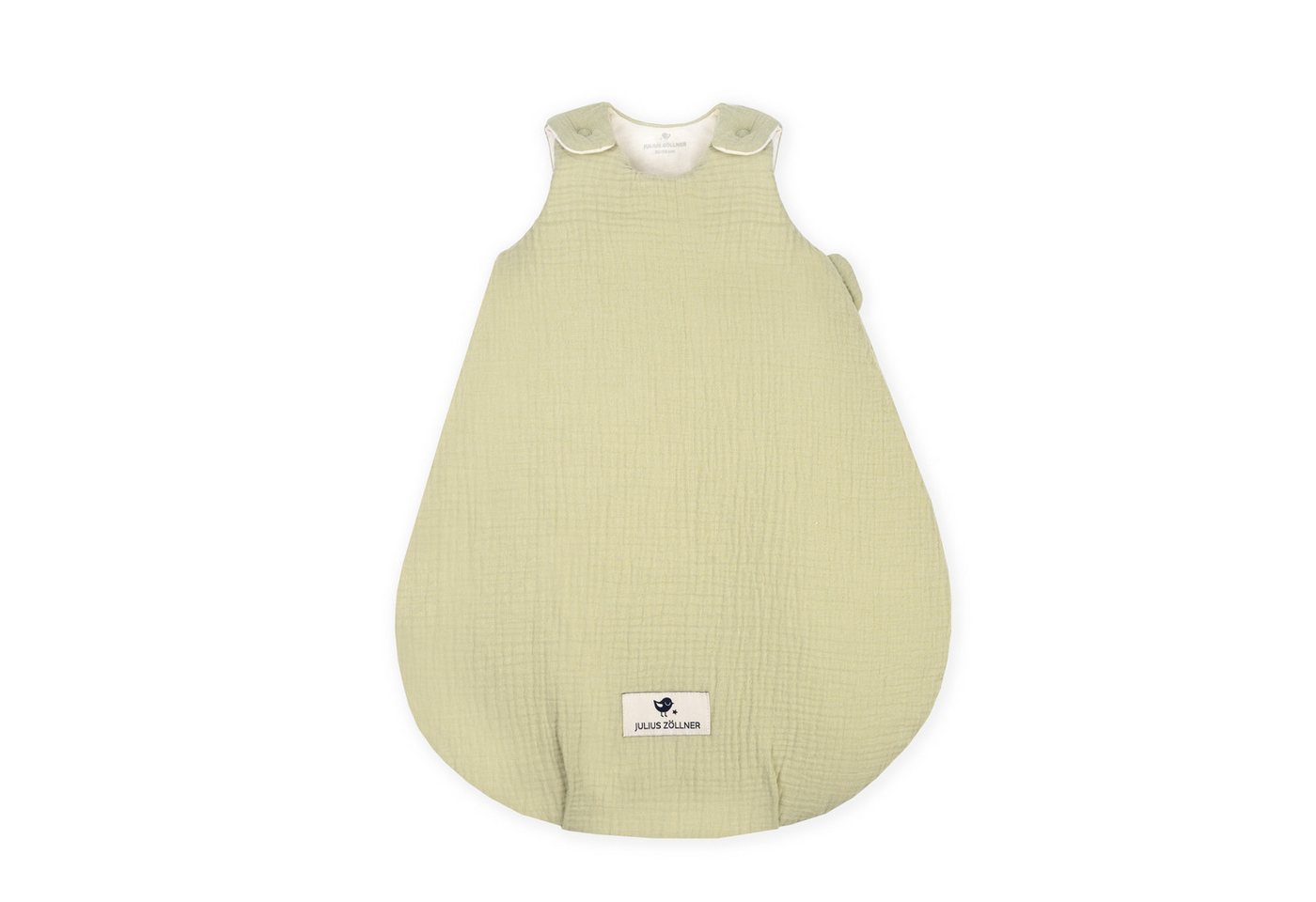 Julius Zöllner Babyschlafsack Musselin, umlaufender seitlicher Reißverschluss
