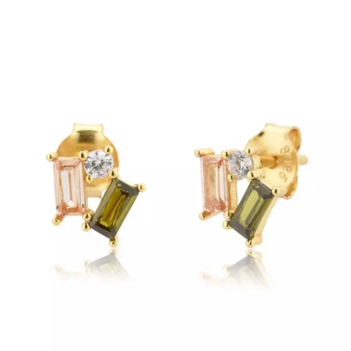 Cala Rose Paar Ohrstecker COLOR BLOCK