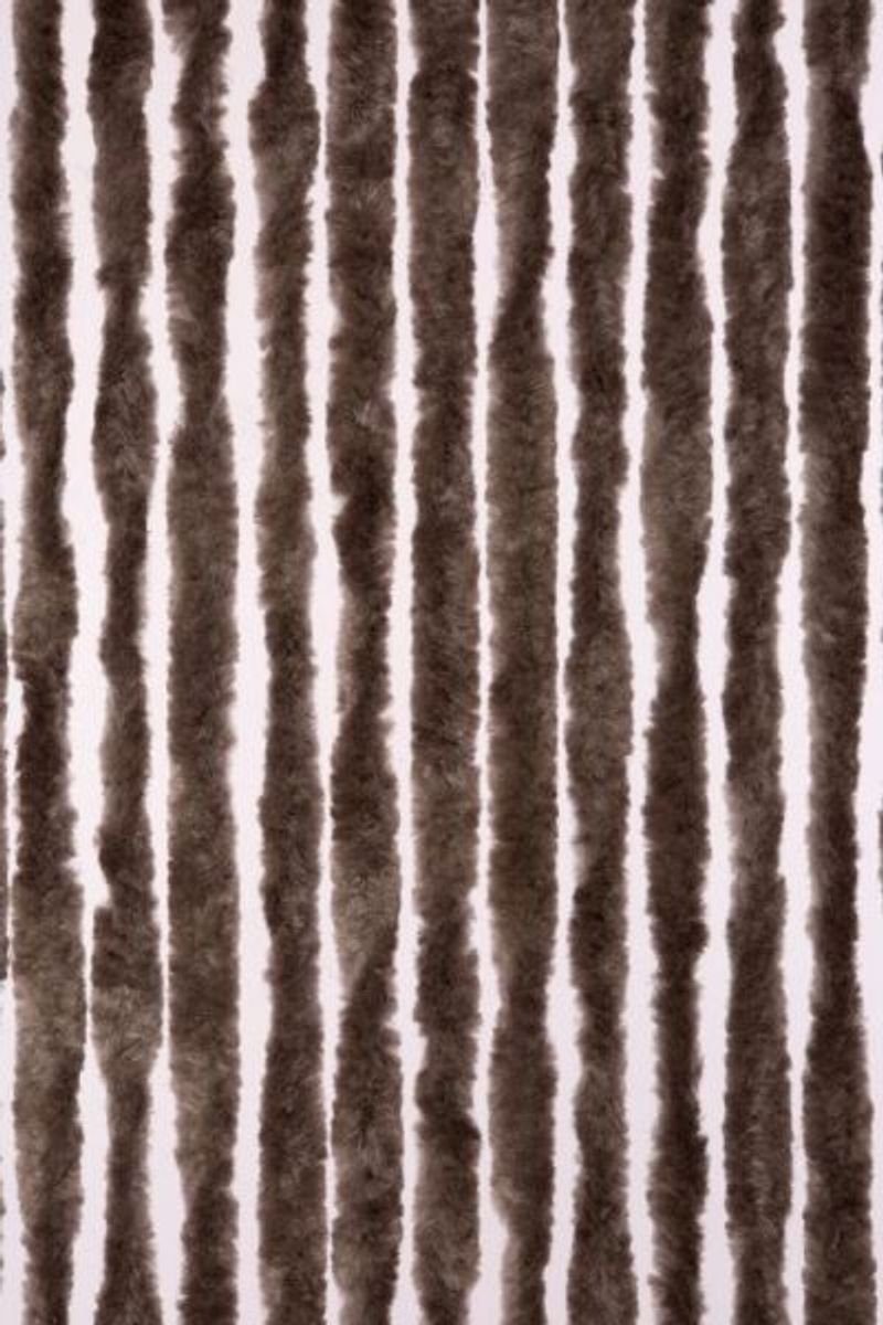 CONACORD Insektenschutz-Vorhang Conacord x 200 Decona 90 cm, - Chenille Tragetasche inkl. Flauschvorhang beige