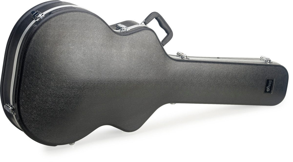 Stagg Gitarrentasche ABS-J 2 ABS-Koffer für Jumbo-Gitarre