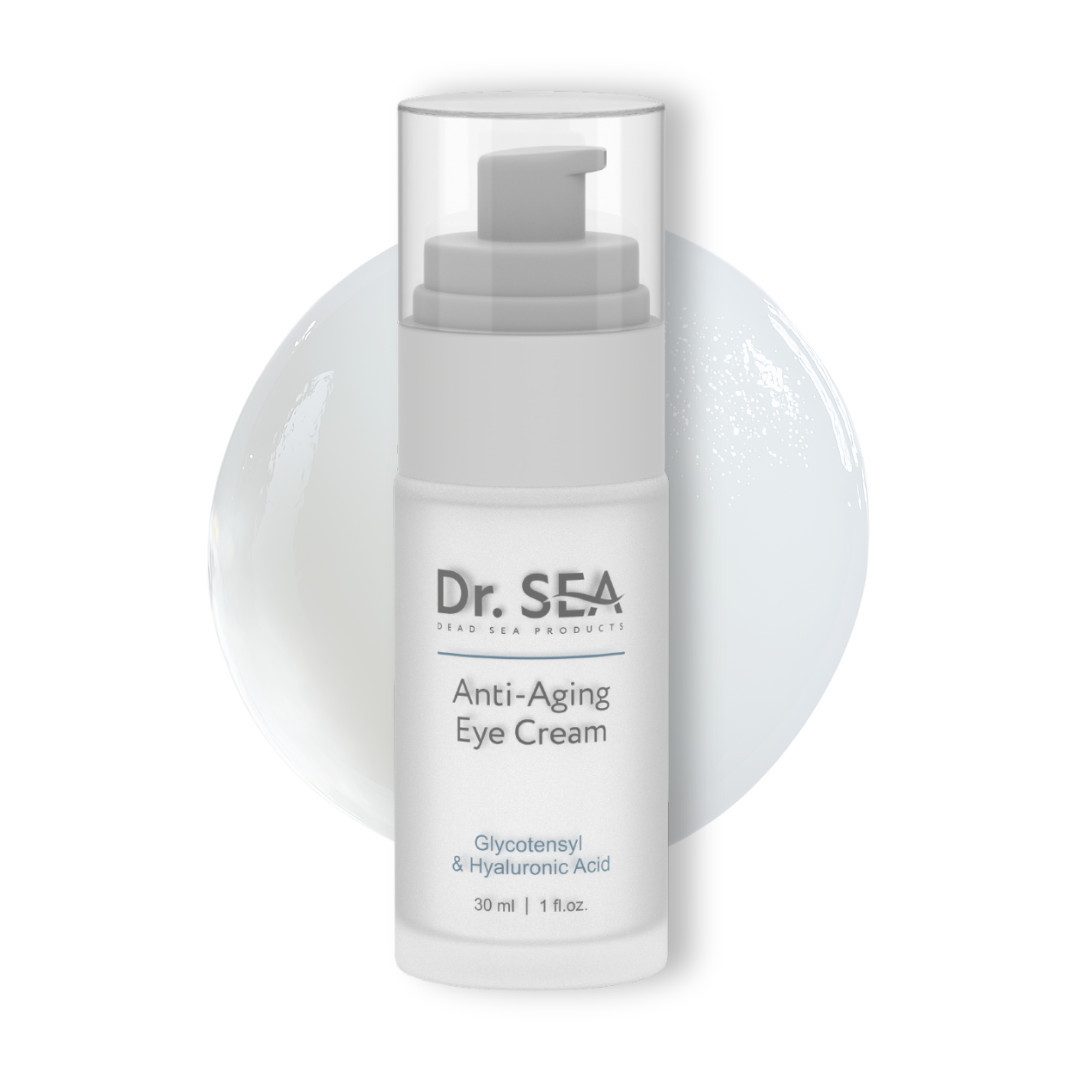 DR. SEA Anti-Aging-Augencreme Anti-Aging Augencreme Glycotensyl Hyaluronsäure, Lifting-Pflege mit Kollagen und Koffein