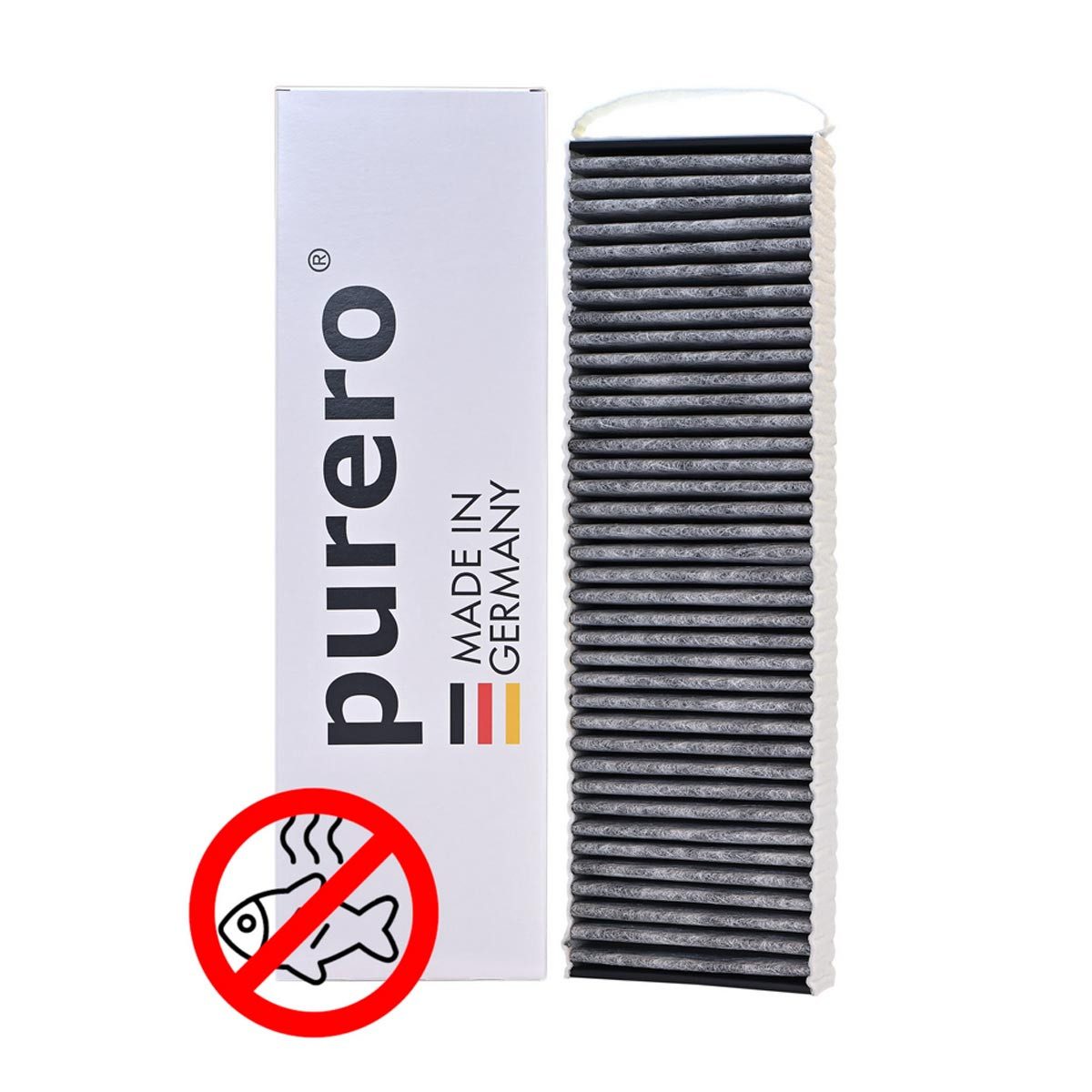 Aktivkohlefilter Purero Premium (Anti-Fisch) für Bora PURE PUAKF