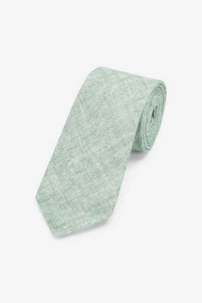 Next Krawatte Signature Leinen-Krawatte Made in Italy (1-St)