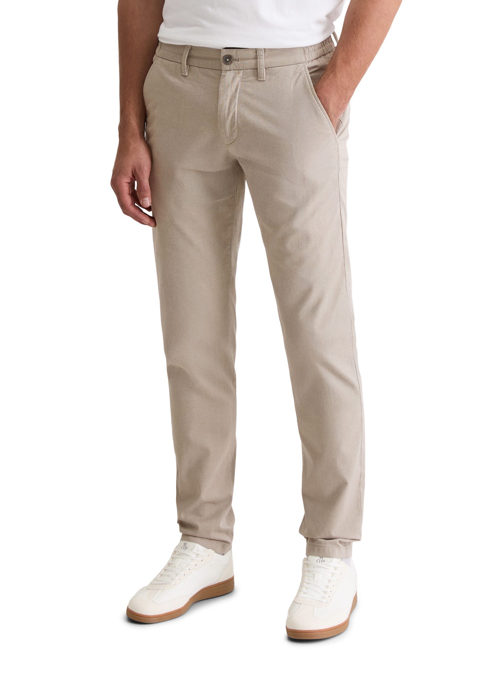 Marc O'Polo Chinohose aus Two-Tone Organic Cotton Stretch