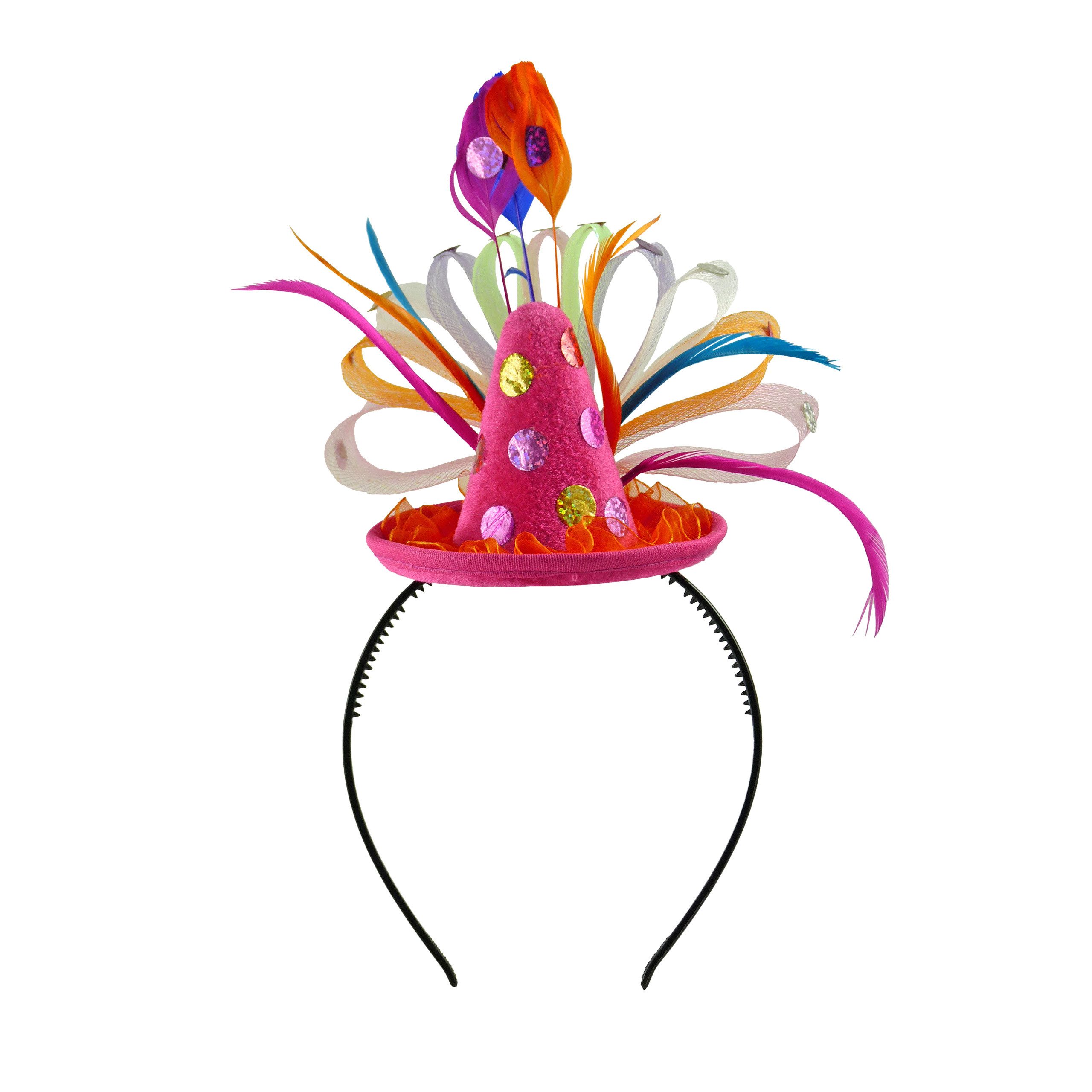 Bock-op-Kölle Haarreif Bock op Koelle Haarreif Minihut mit Federn