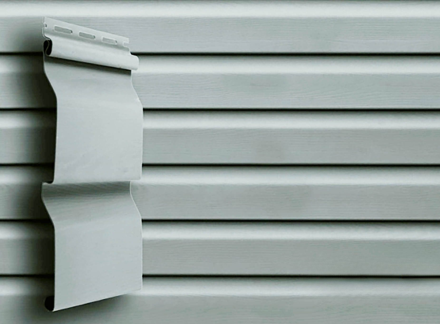 Alta-Profil Verkleidungspaneel Fassadenpaneele Kunststoffpaneele T01 Hellgrau 1,83m x 0,23m