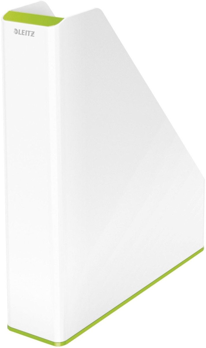 LEITZ Stehsammler Stehsammler Wow Duo Colour A4 Polystyren weiß/grün