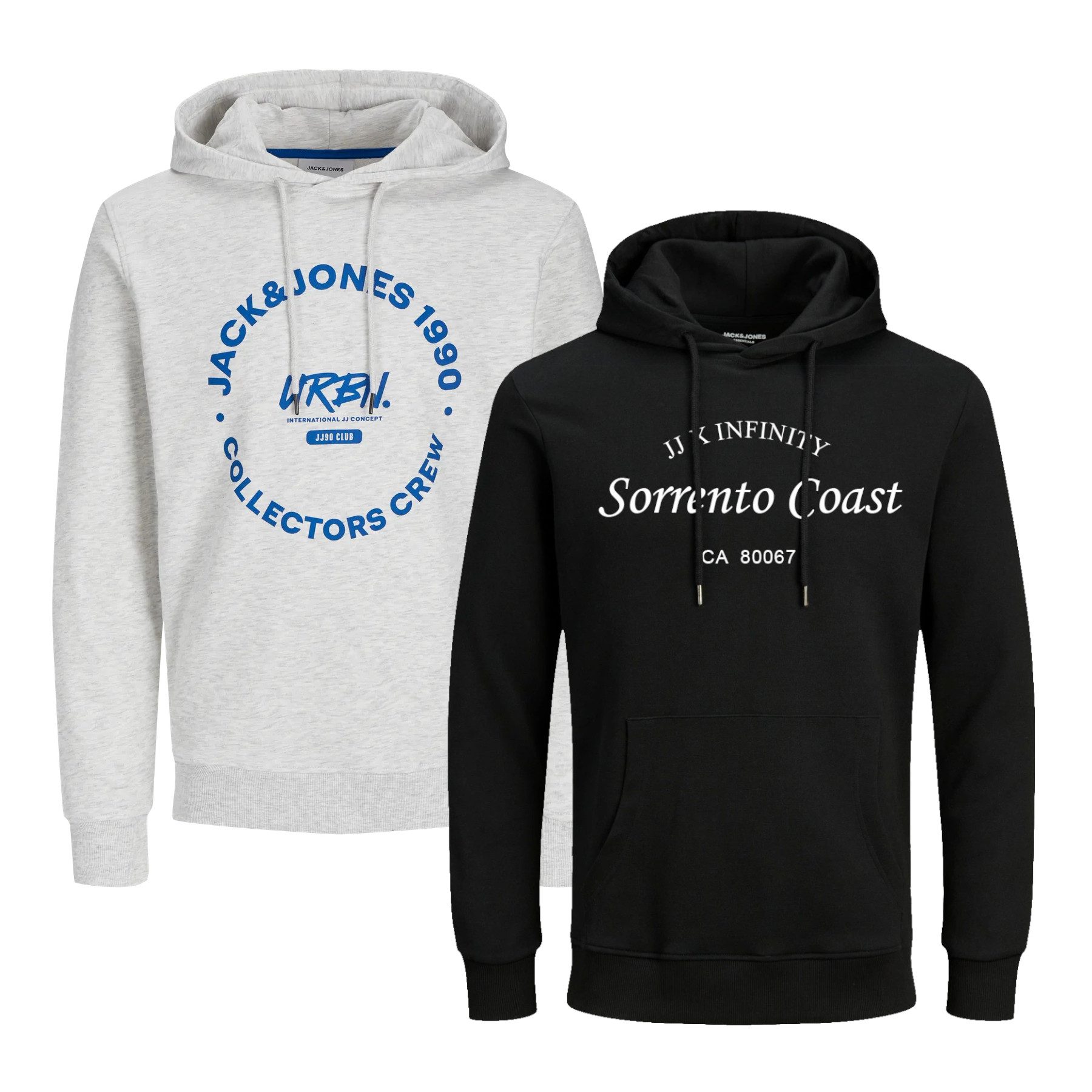 Jack & Jones Hoodie INFINITY Hoodie Multipack Herren Kapuzenpullover Sweatshirt Kapuzensweatshirt