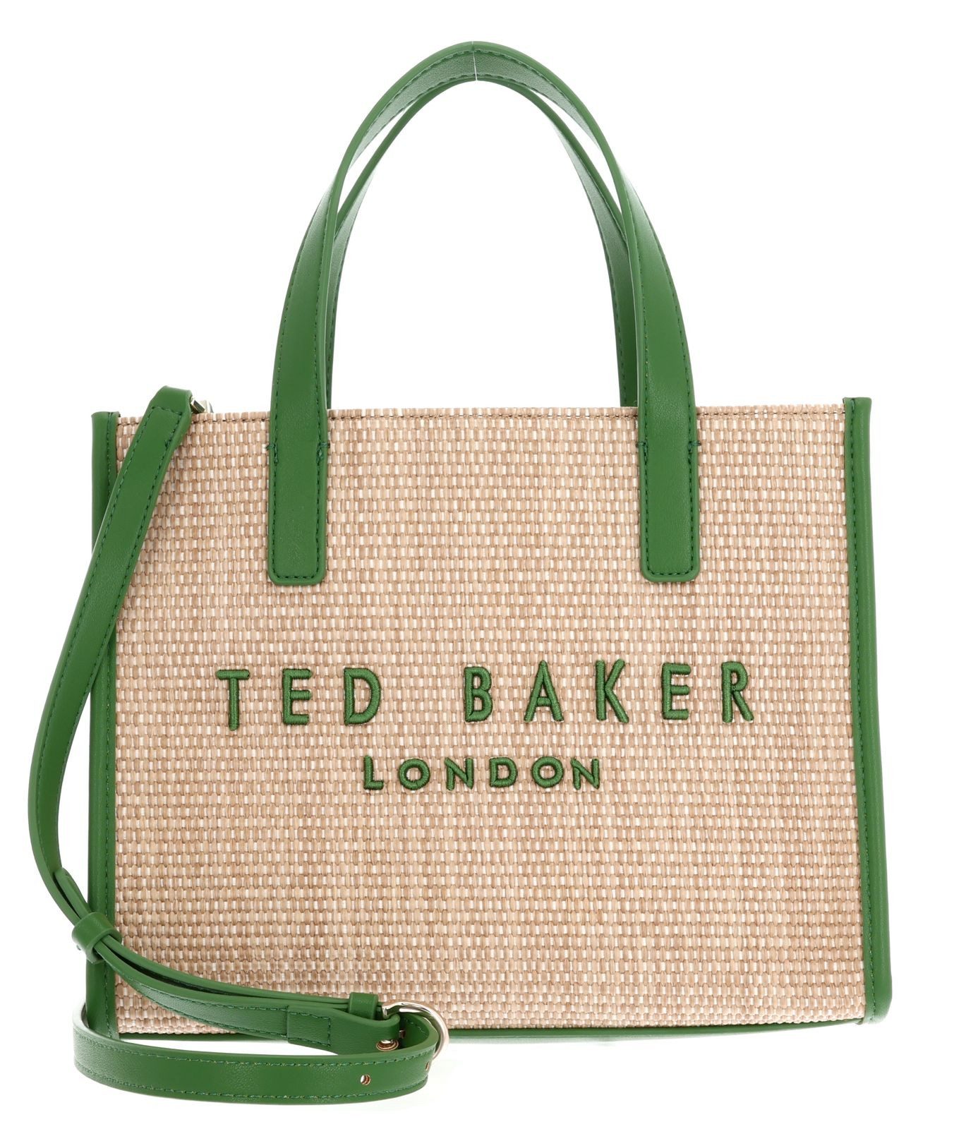 Ted Baker Handtasche Faux Raffia Small Icon Bag