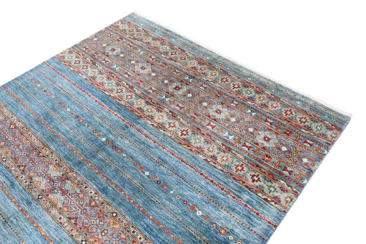 Orientteppich Arijana Shaal 204x306 5 mm Nain Handgeknüpfter Orientteppich, Trading, rechteckig, Höhe