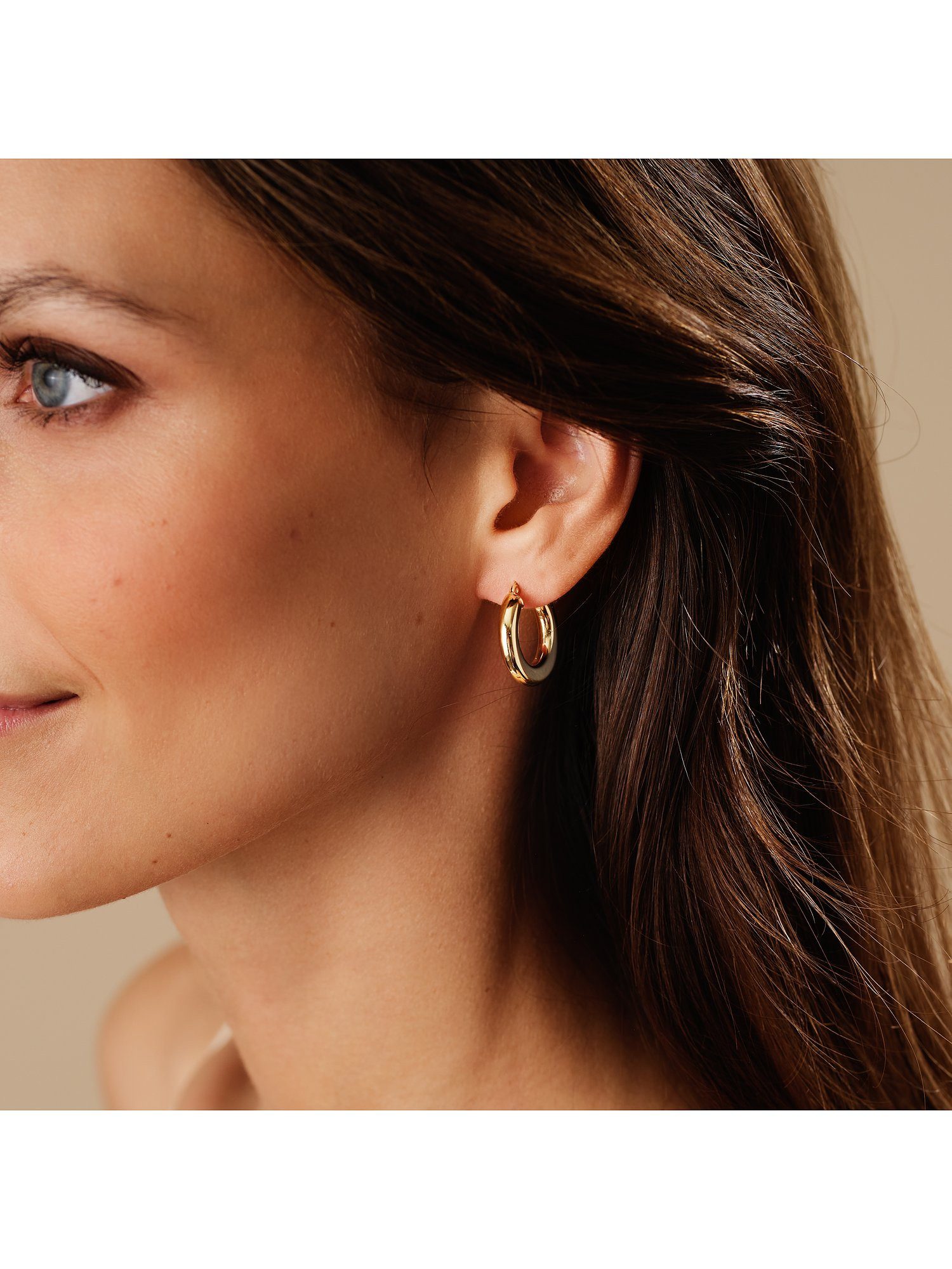 CHRIST Paar Creolen CHRIST Damen-Creolen 585er Gelbgold (Paar) günstig online kaufen