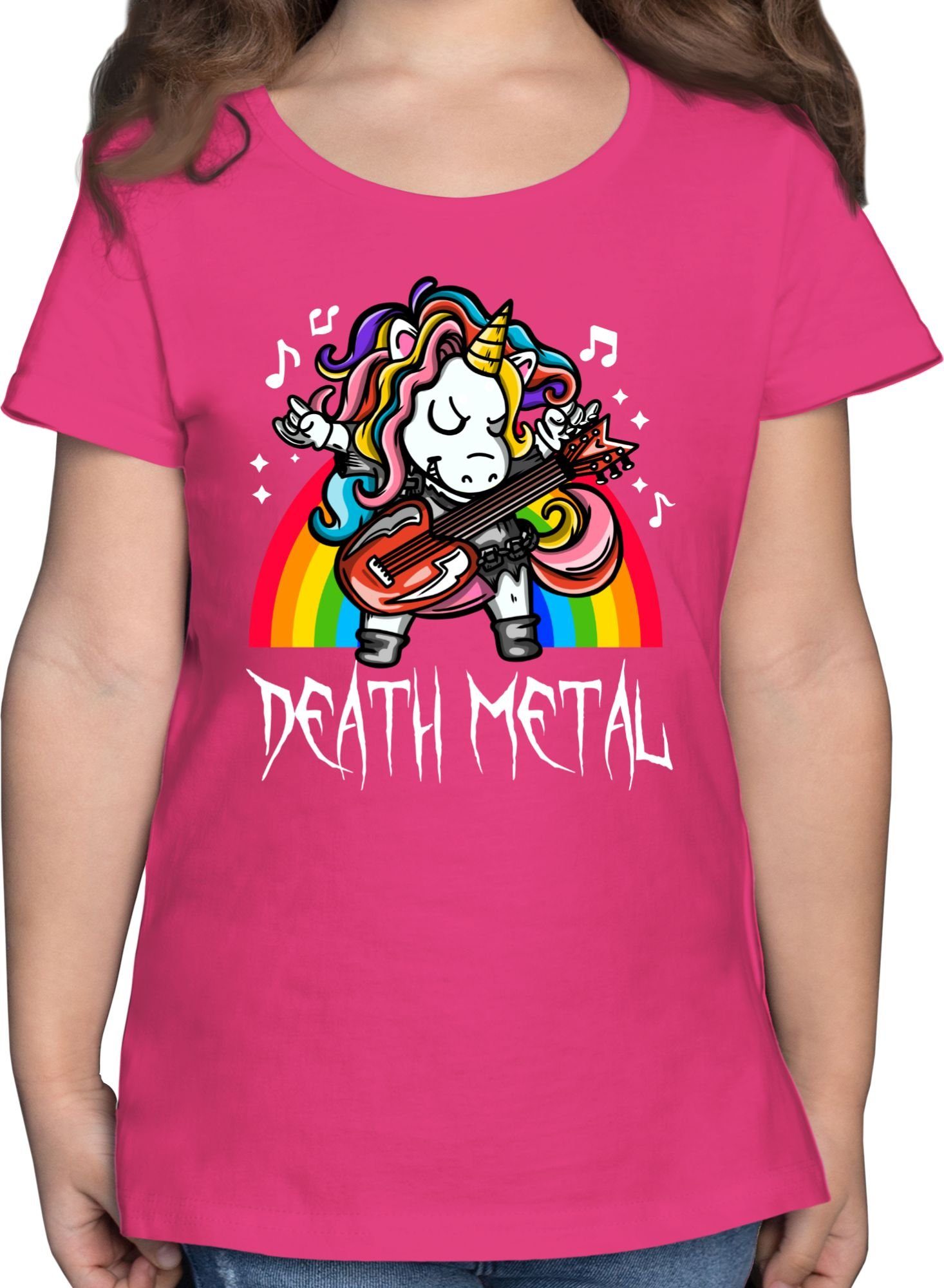 T-Shirt Death Metal Einhorn