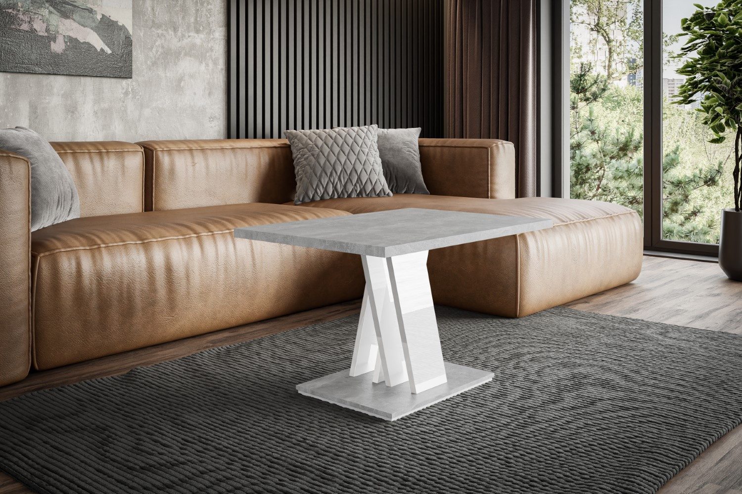 ALTDECOR Couchtisch ASIV MINI (Kaffeetisch Wohnzimmertisch Modern Sofatisch günstig online kaufen