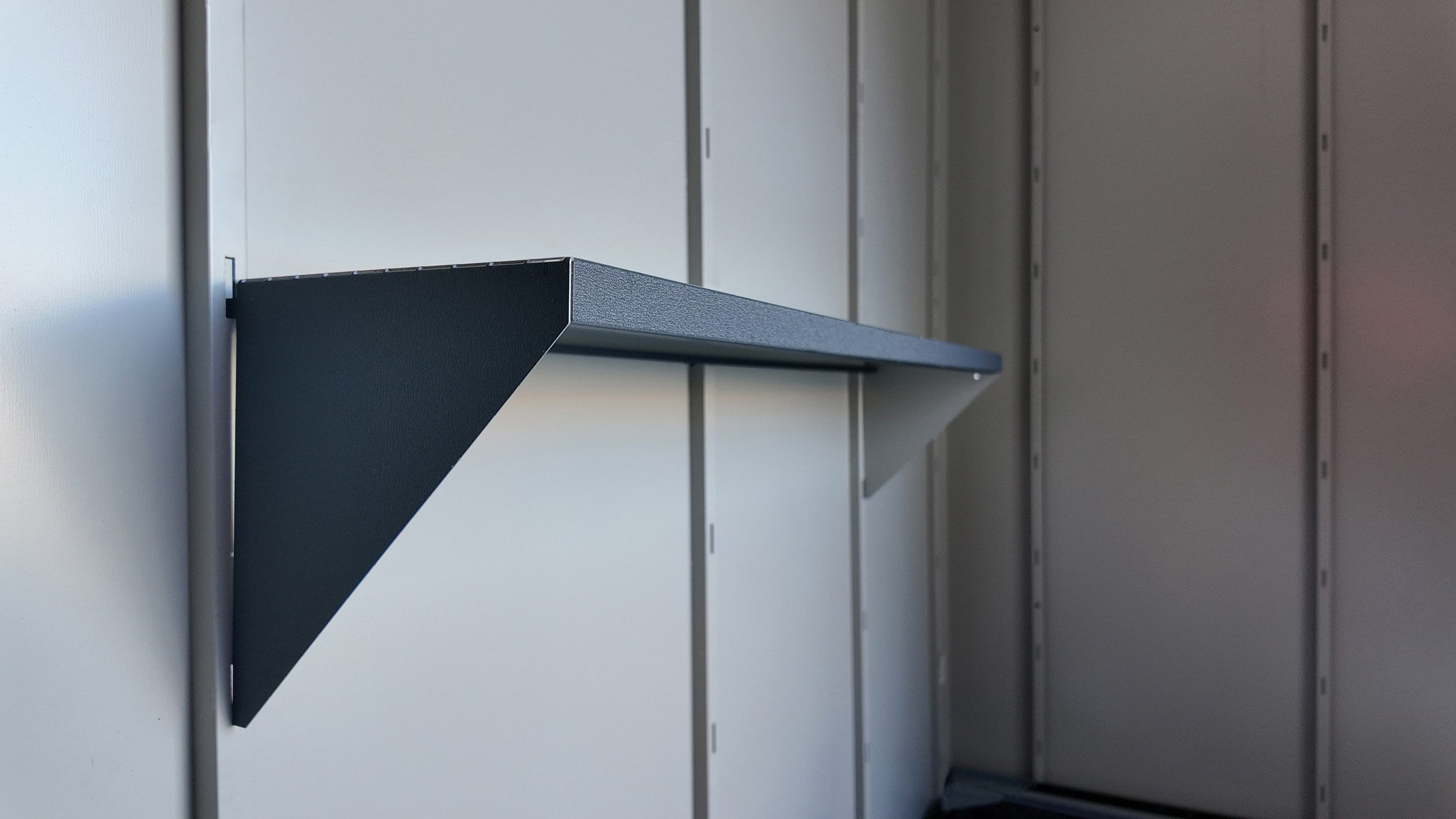 weka Regal Gary, Metall pulverbeschichtet, BxTxH: 100x21x22 cm