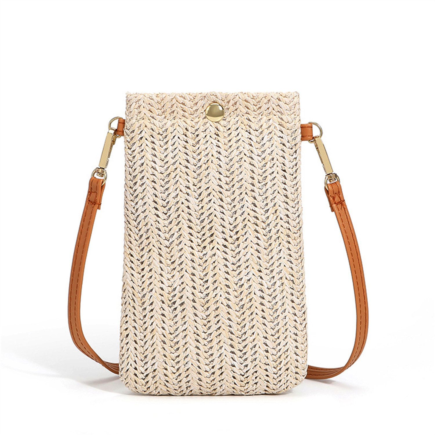 autolock Strandtasche Kleine Crossbody Stroh Handtasche Leichtgewicht günstig online kaufen