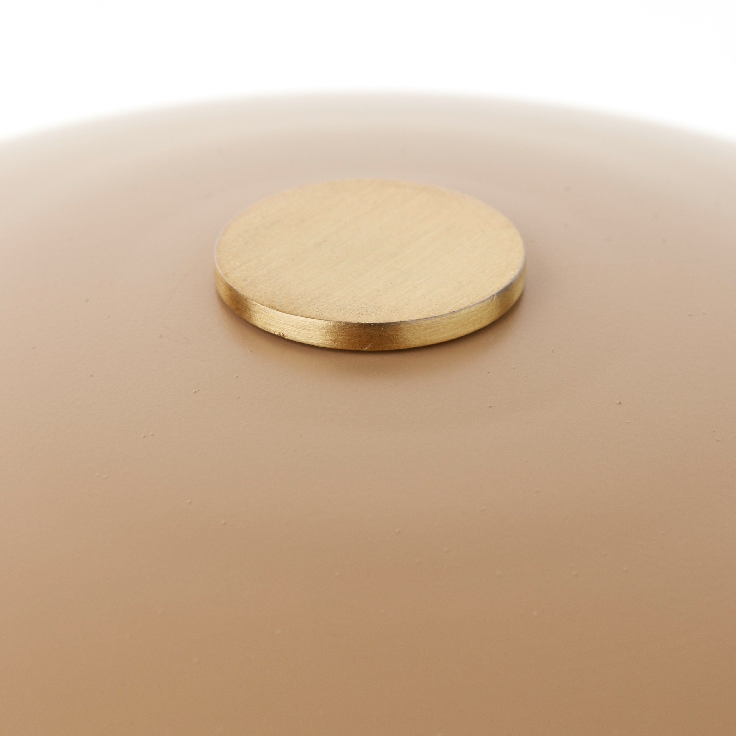 LeGer Home by Lena Gercke Tischleuchte Linnea Pilz Lampe, ohne Leuchtmittel, Pilzleuchte, Tischlampe, Metallsockel, Höhe 35,5 cm