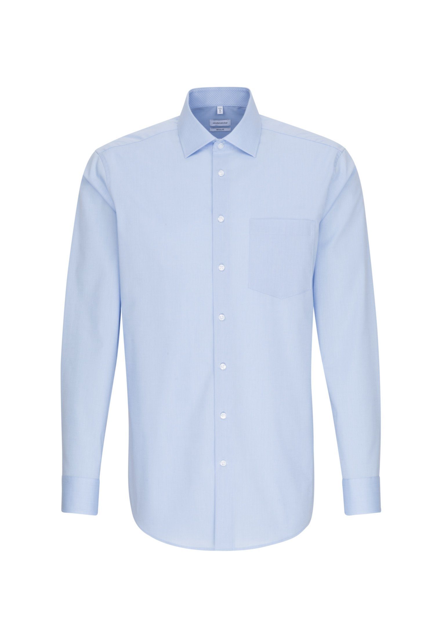 seidensticker Businesshemd Schwarze Rose Regular 1/1 Kentkragen Uni