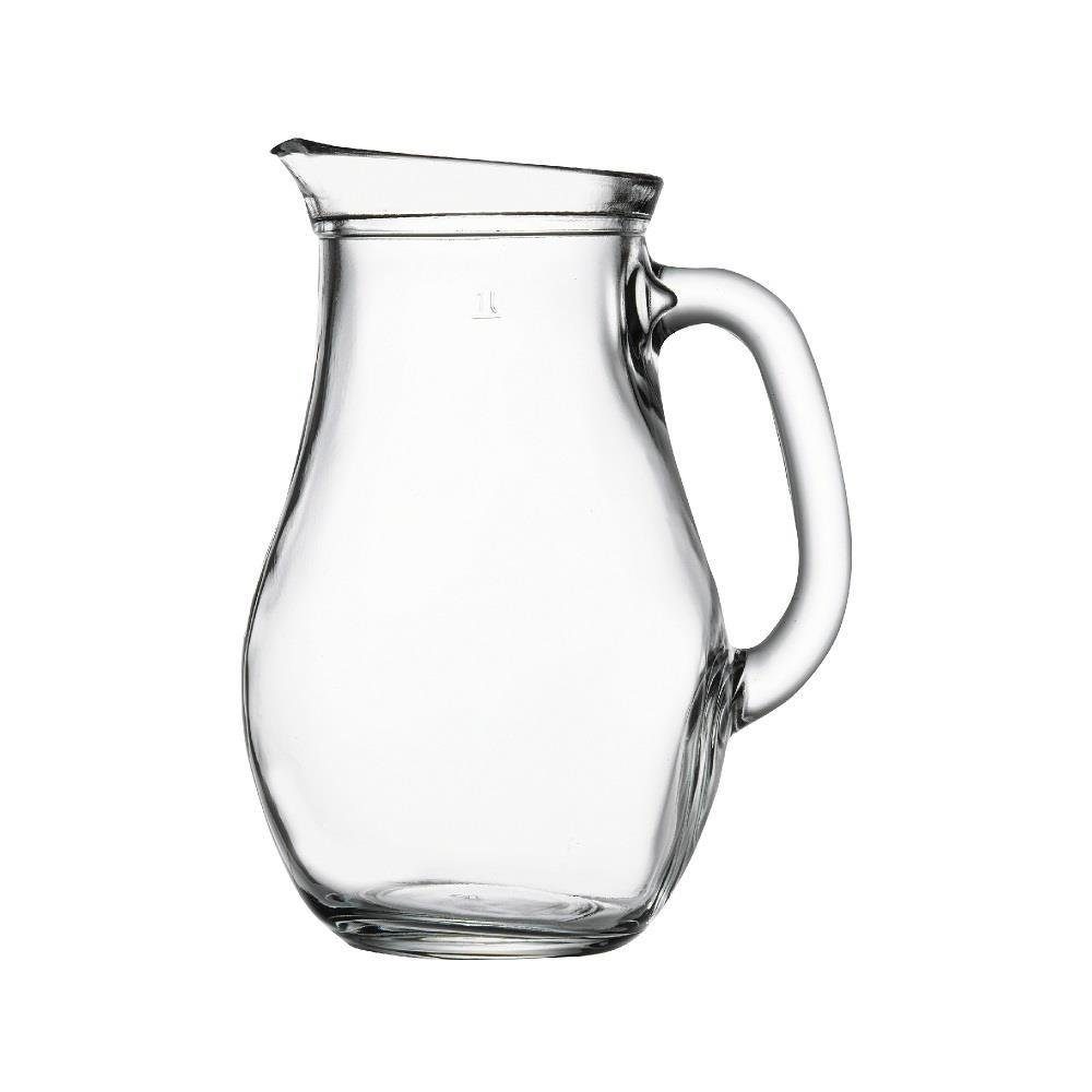 Pasabahce Wasserkrug Krug Glas 1,85 Liter, (Packung)