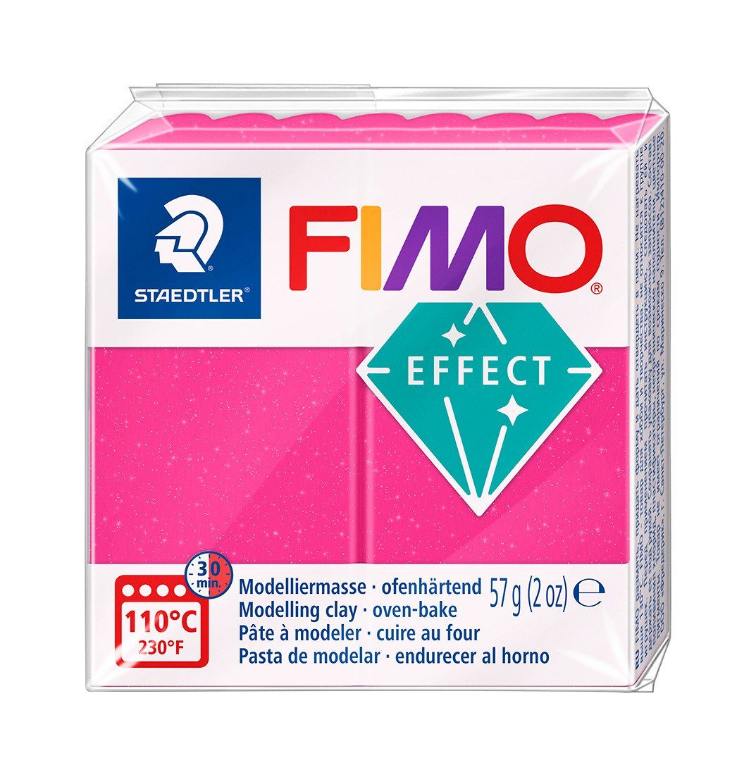 FIMO Modelliermasse Effect, 57 g Rubin-Quarz