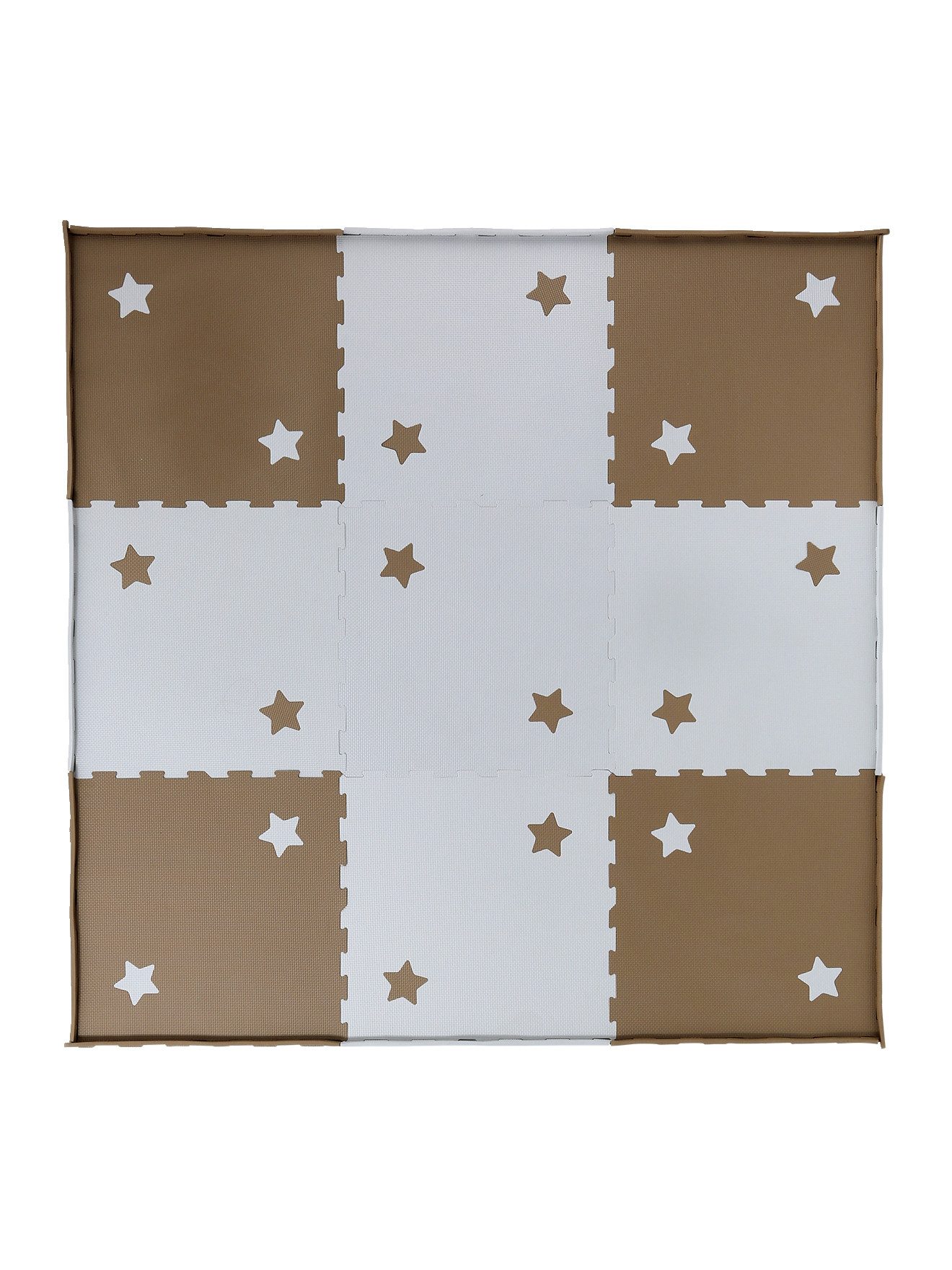 Krabbeldecke Große Kinderzimmer Puzzle-Spielmatte, 9 Teile, vertbaudet
