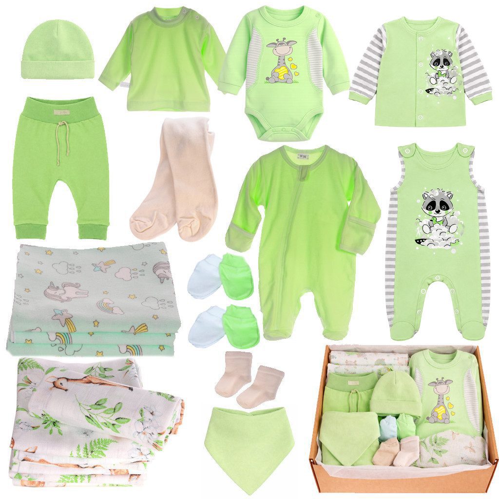 Erstausstattungspaket Baby Paket 20TLG Strampler Hemdchen Hose Strumpfhose unisex