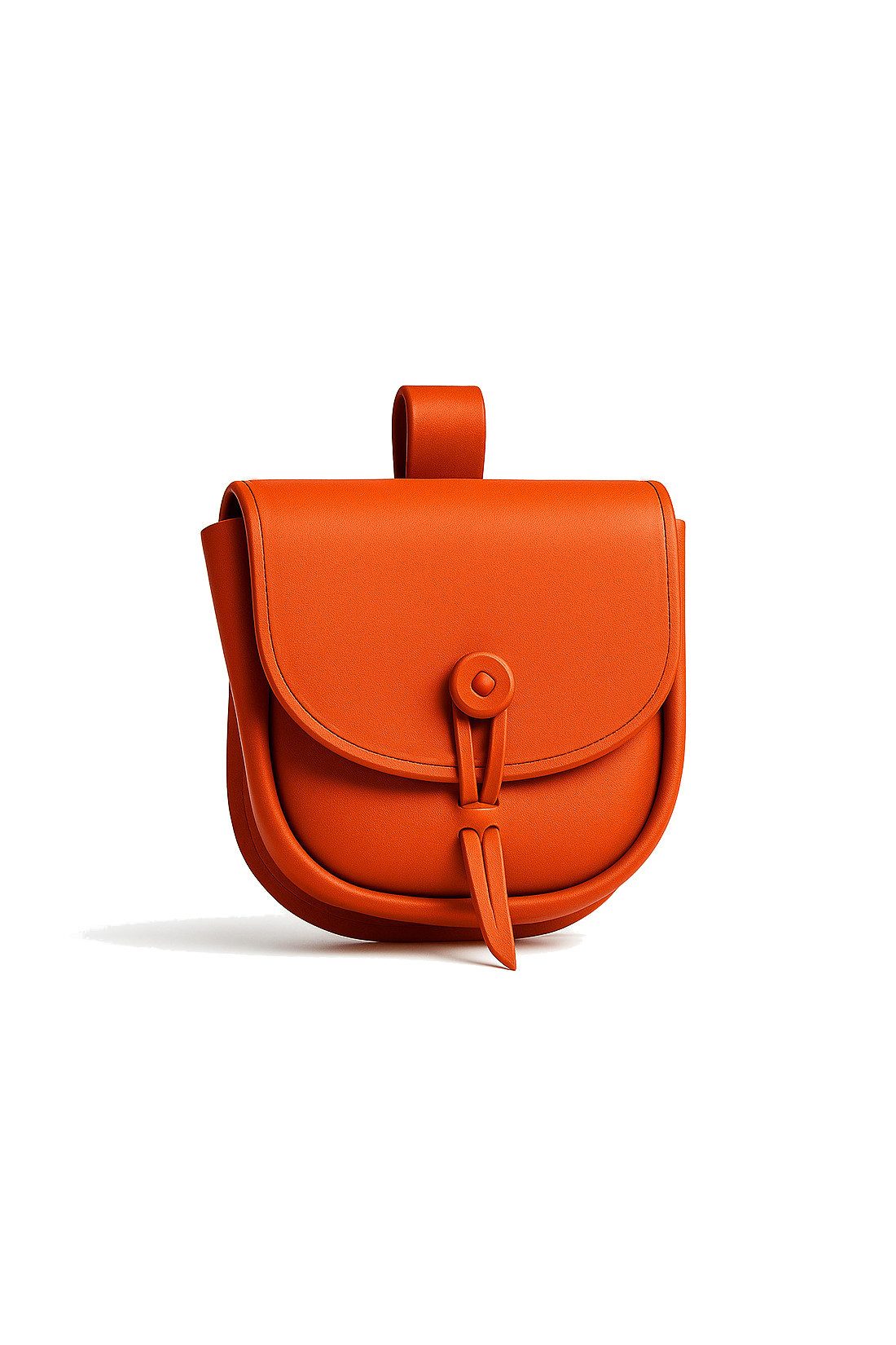 Leonardo Carbone Ritter-Kostüm Leder-Tasche "Tilo" mit Knopfverschluss, strukturiertes Design, passend für Gürtel bis 6 cm