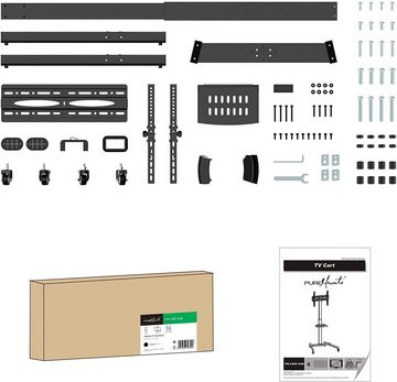 PureMounts PureMounts PM-CART-60B TV Standfuß für LCD/LED/Plasma Bildschirme von TV-Ständer