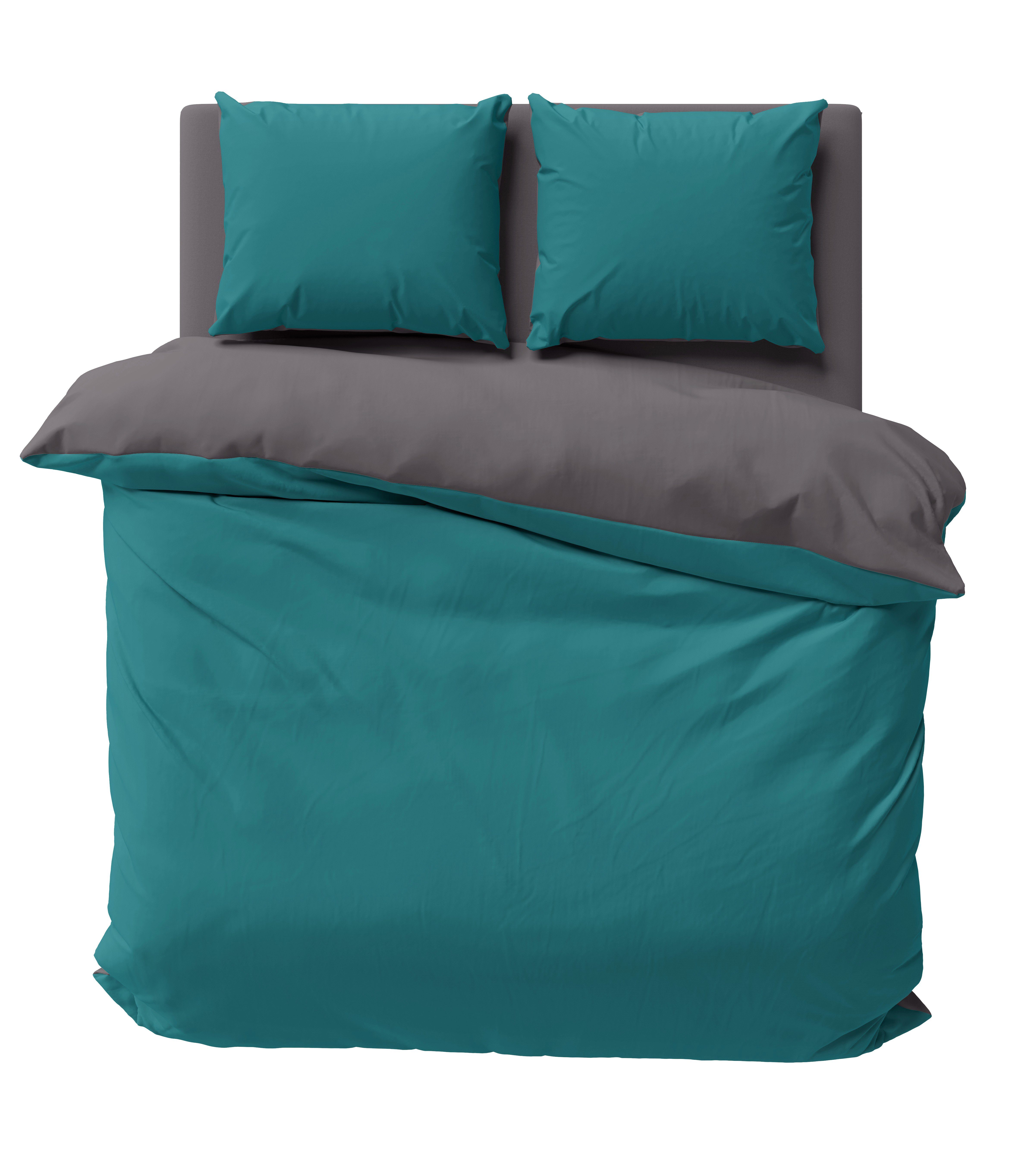 One Home Bettwäsche Doubleface, Mikrofaser, 3 günstig online kaufen