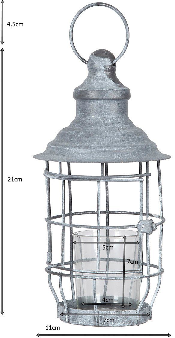Ambiente Haus Wandkerzenhalter Laterne zum hängen (1 St)