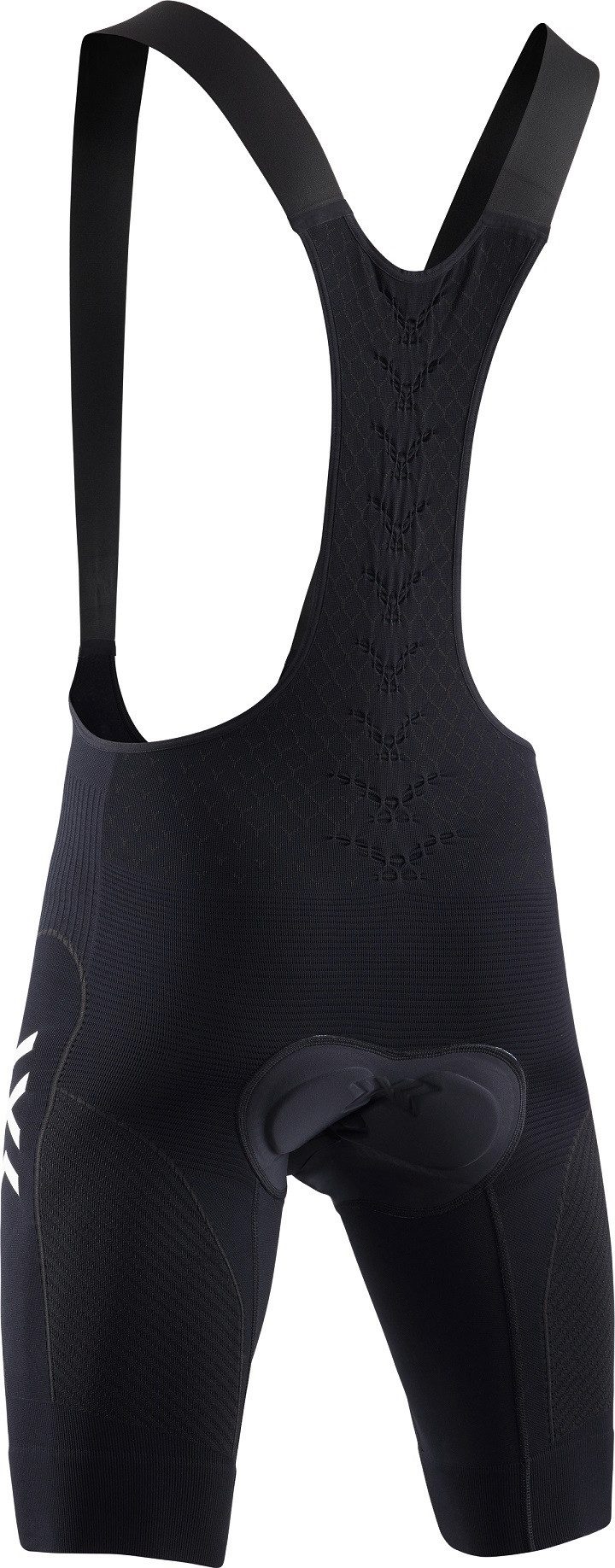 X-Bionic Fahrradhose Bike Twyce 4.0 BIB Short Padded schwarz/melange Herren