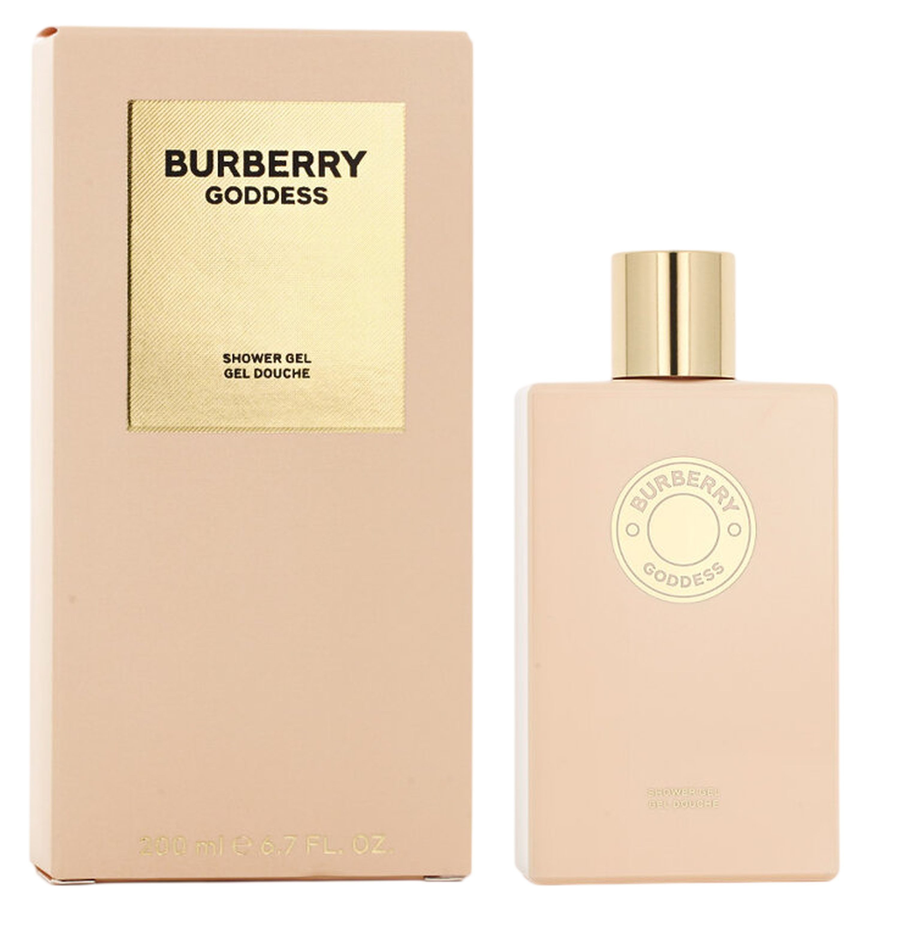 BURBERRY Duschgel Goddess Damen, Süß-aromatischer Duft mit Vanille, Lavendel und Kakao
