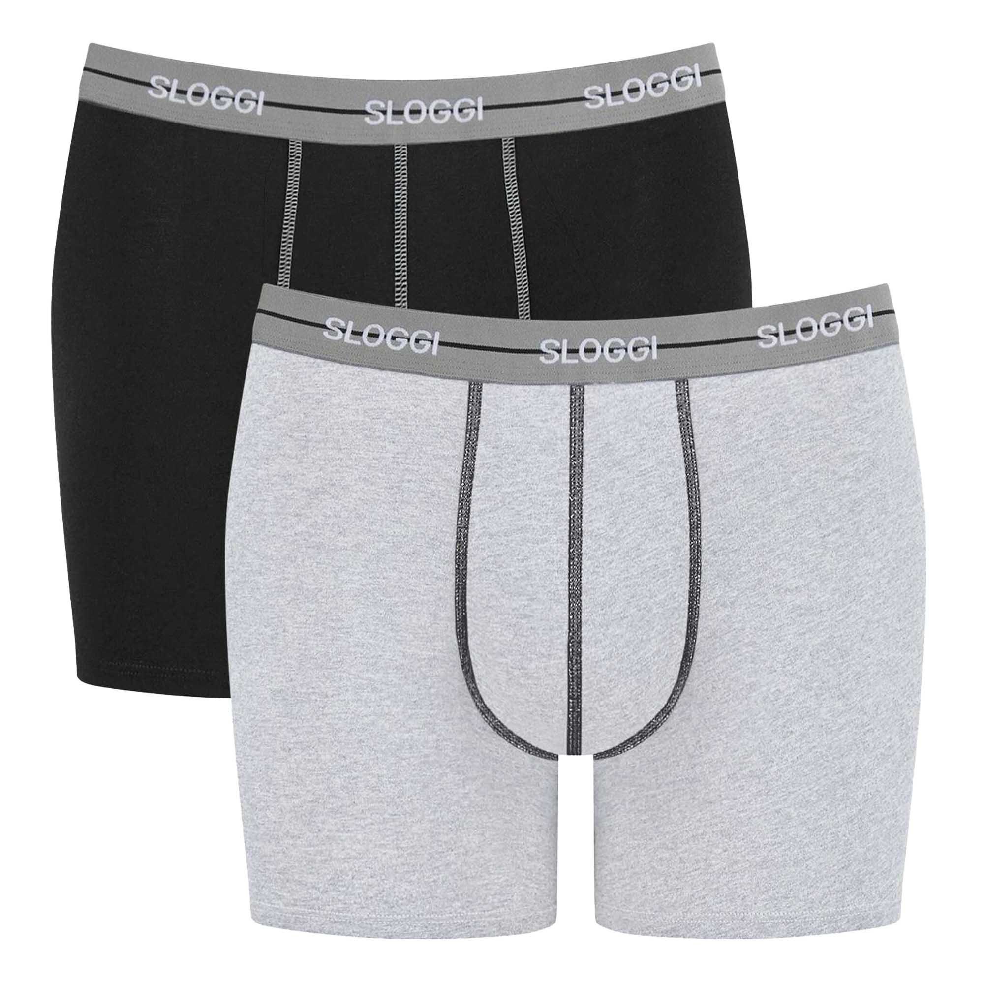Boxer Herren Boxershort 2er Pack Baumwollmischung