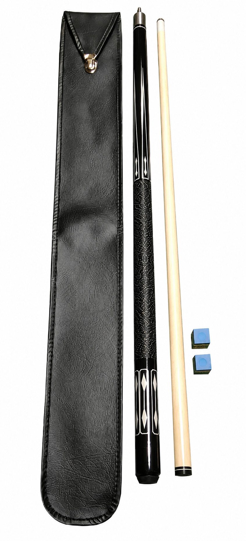 John West Billardqueue John West Billard Set - Queue JW-2 + Tasche + 2 Stücke Kreide, (1-tlg)