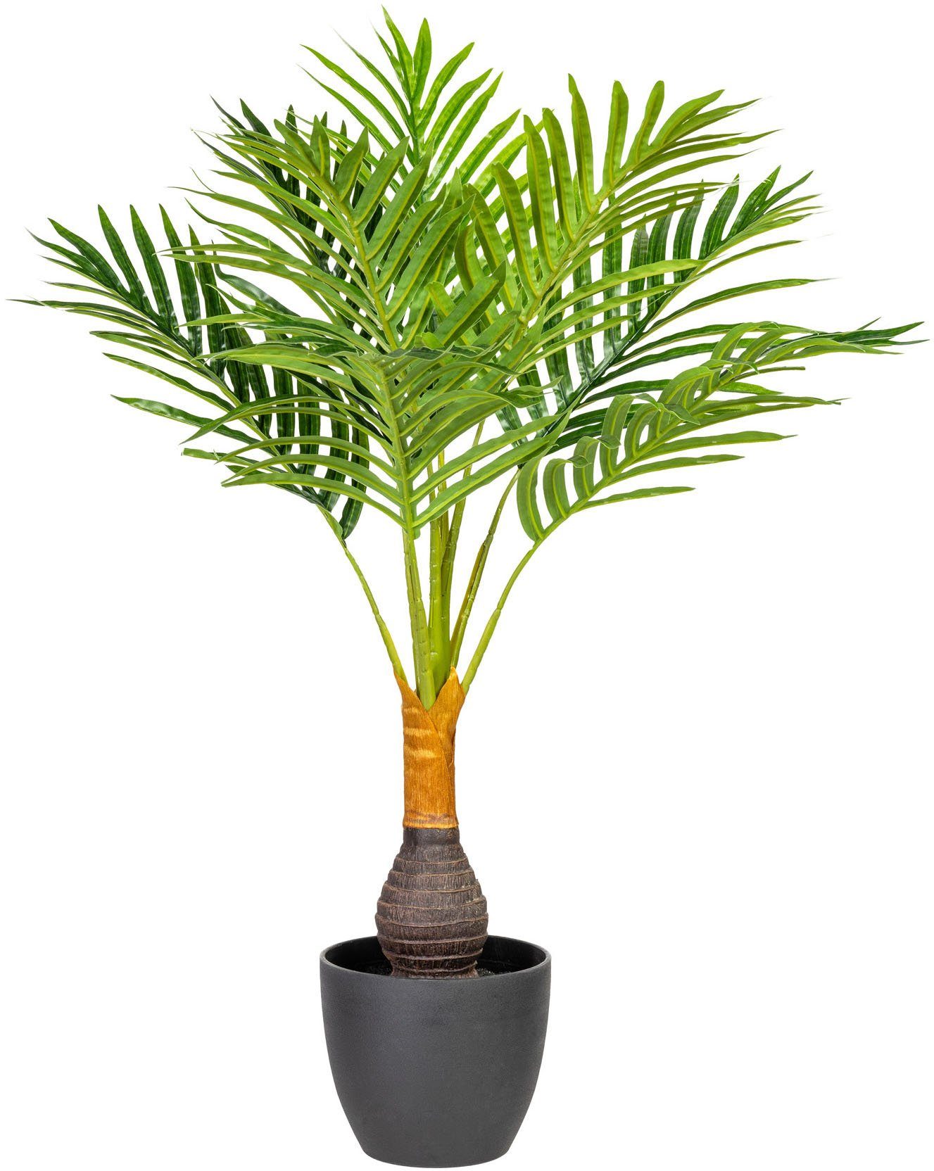 Kunstpalme cm, Langlebig, green, 70 verwendbar Kentiapalme Höhe vielseitig pflegeleicht Creativ Palme, und