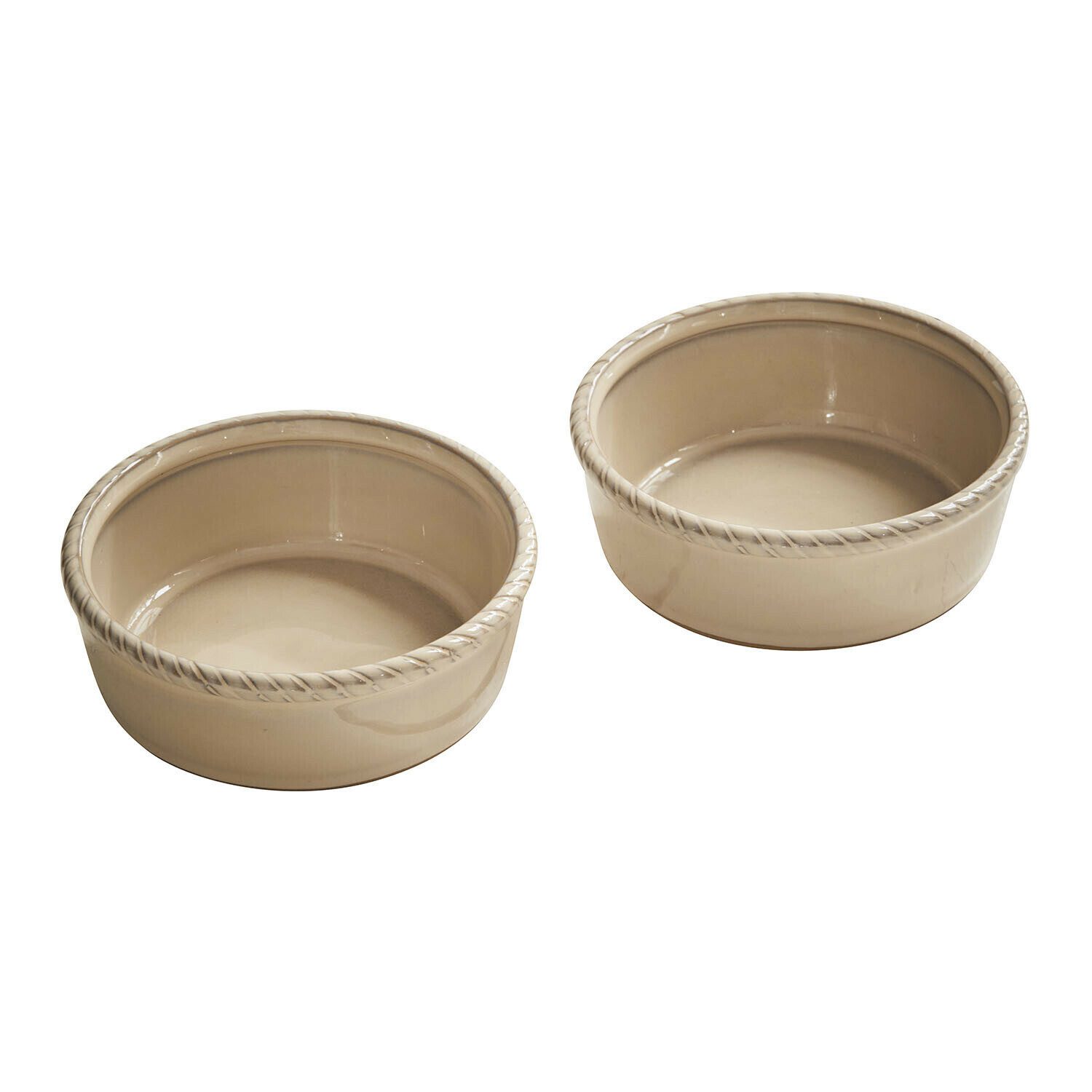 Mirabeau Futternapf Futternapf 2er Set Pawilo creme